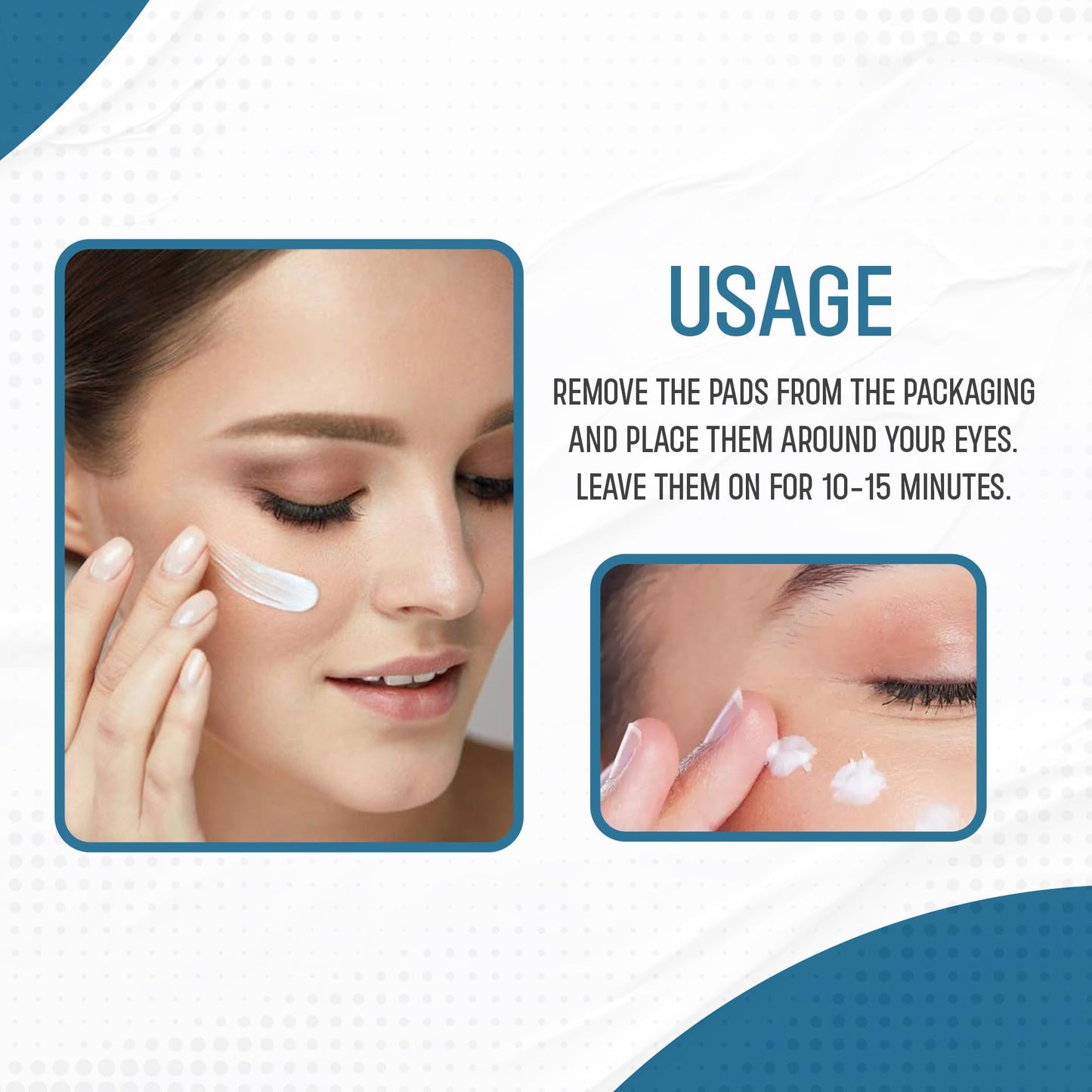 esfolio Hydrogel Eye Patch Hyaluronic 60 Patch – Under Eye Gel Patches for Puffiness and Tired Eyes – Soothing Cooling Care – Korean Skincare Eye Mask – Lightweight Hydration