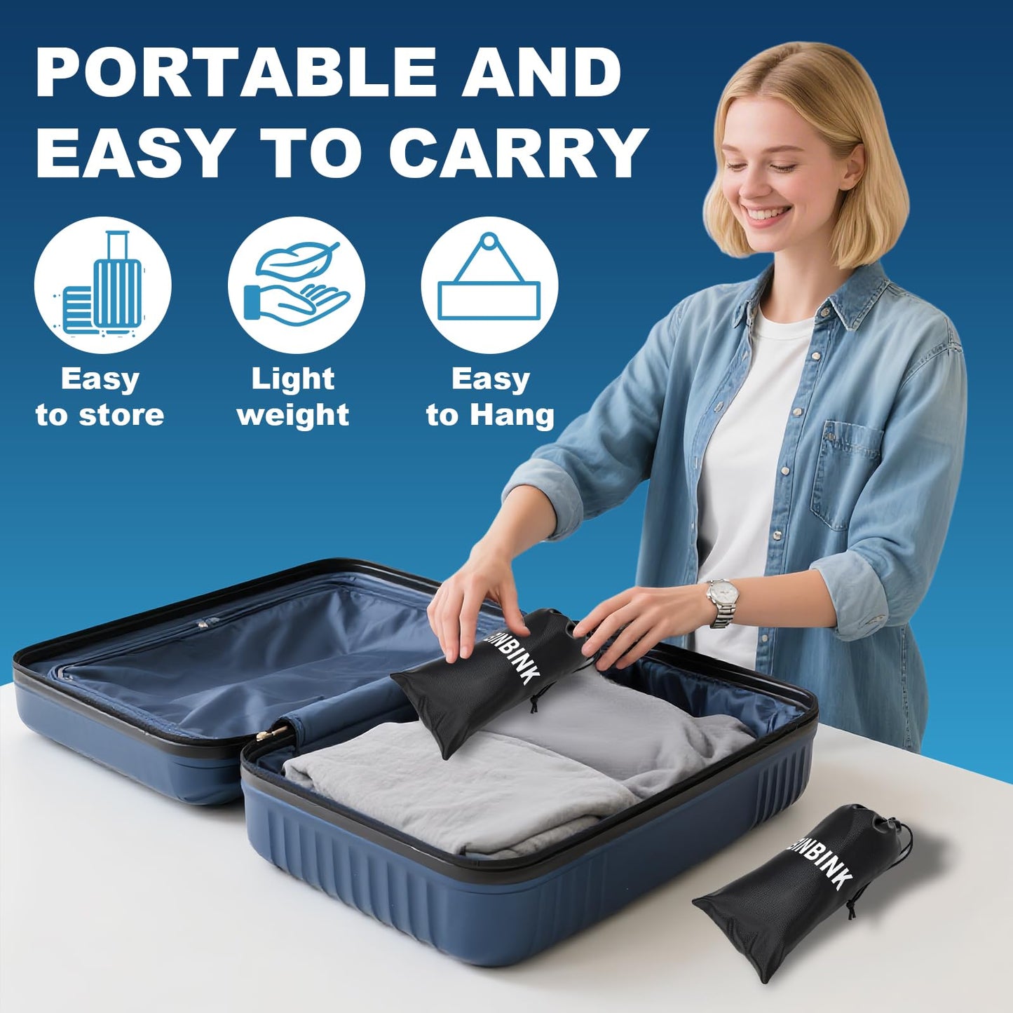 Airplane Foot Hammock, Portable Foot Hammock for Plane Travel to Relax Your Feet, Plane Travel Essentials Comfy Foot Rest Hanger Plane Footrest for Long Trip