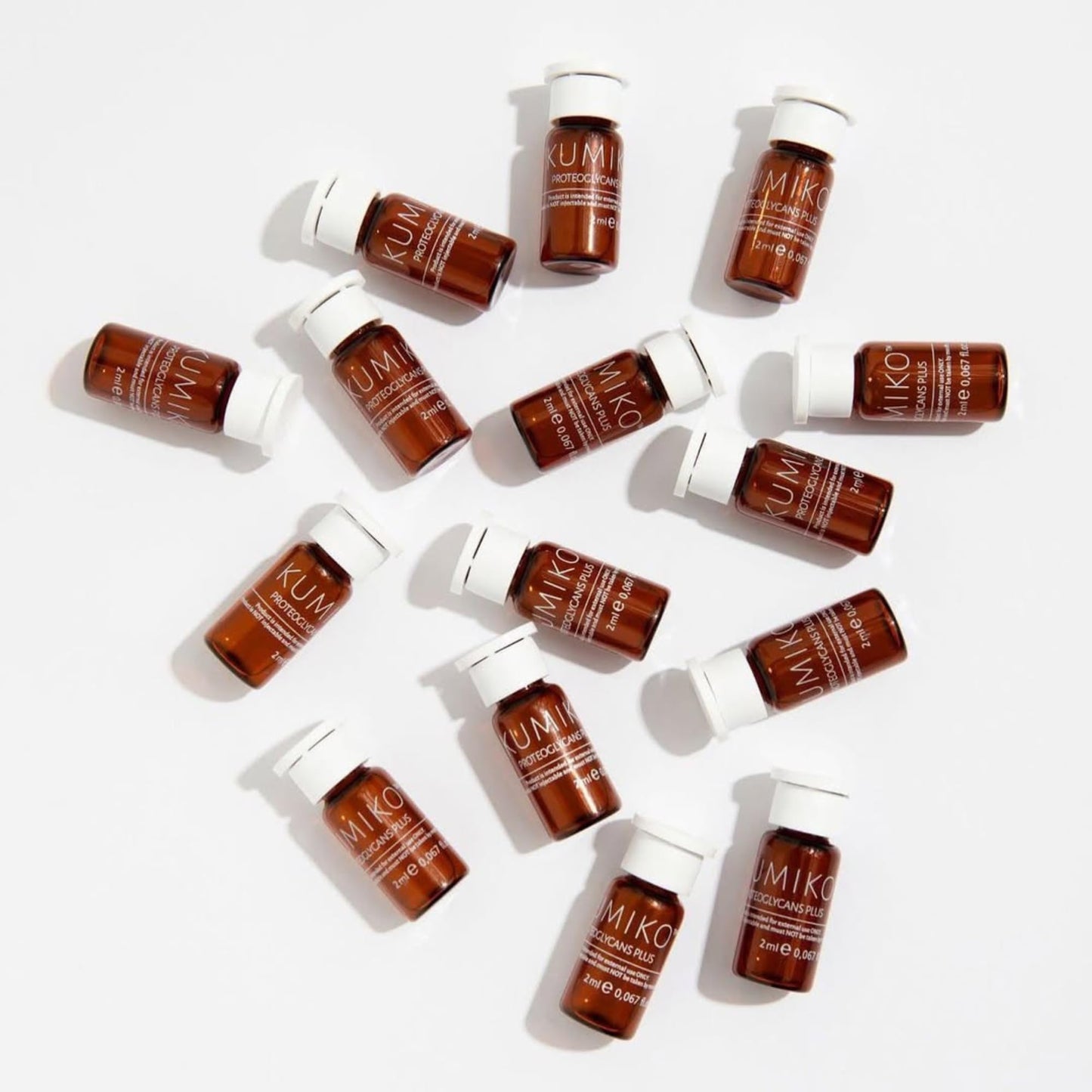 KUMIKO Ultimate Age Defying Matcha Revitalizing Facial Ampoule for Men and Women - Facial Serum Hydrates & Plumps Skin - Defend, Restore and Rejuvenate All Skin Types with Vitamin C - 15 Vials