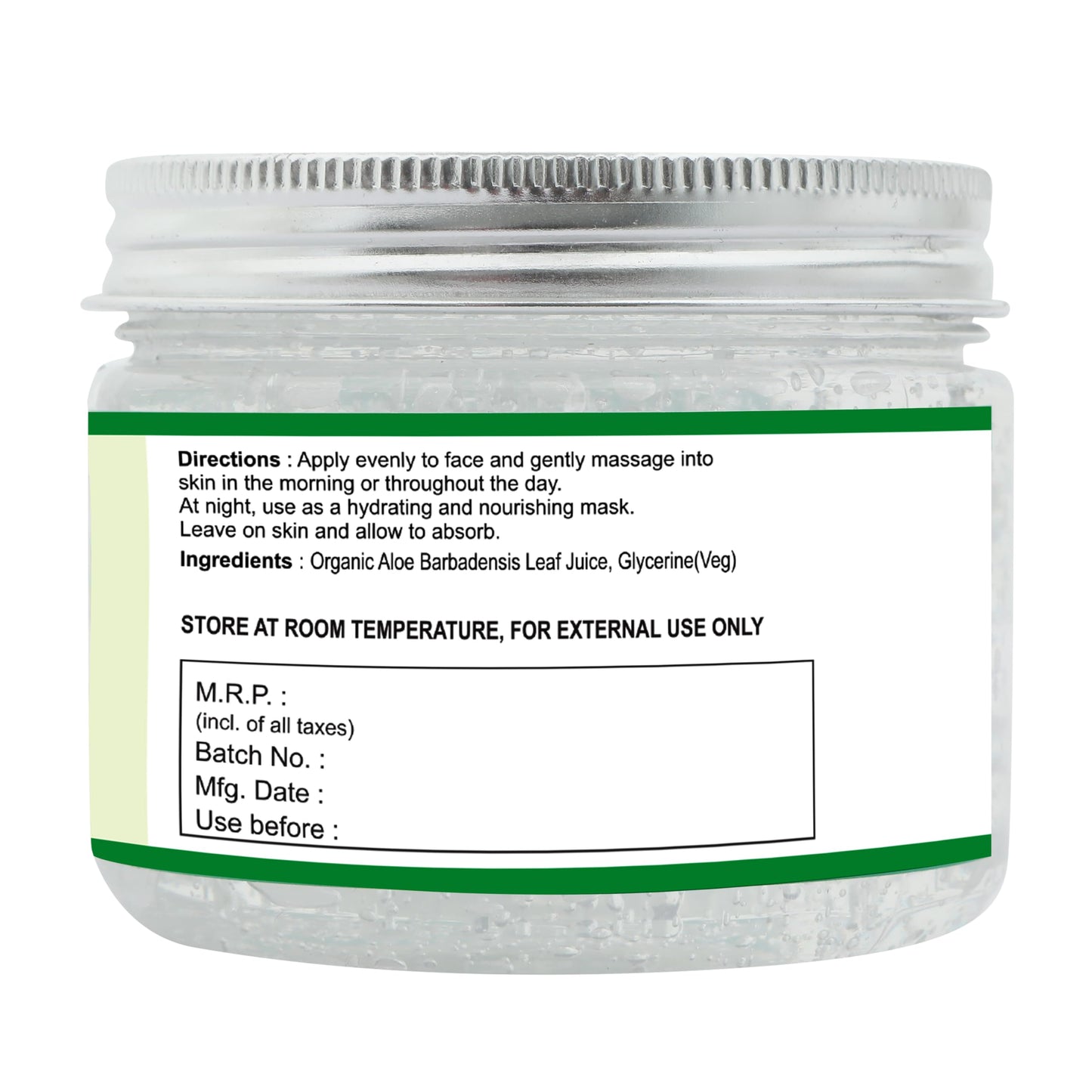 Raslok Aloe Vera Gel | 100% Pure Natural Aloe Gel | For Moisturizing Face Skin & Hair Care,Durable Moisturizing Hydrating Soothing | Non-Sticky (11.46 oz)