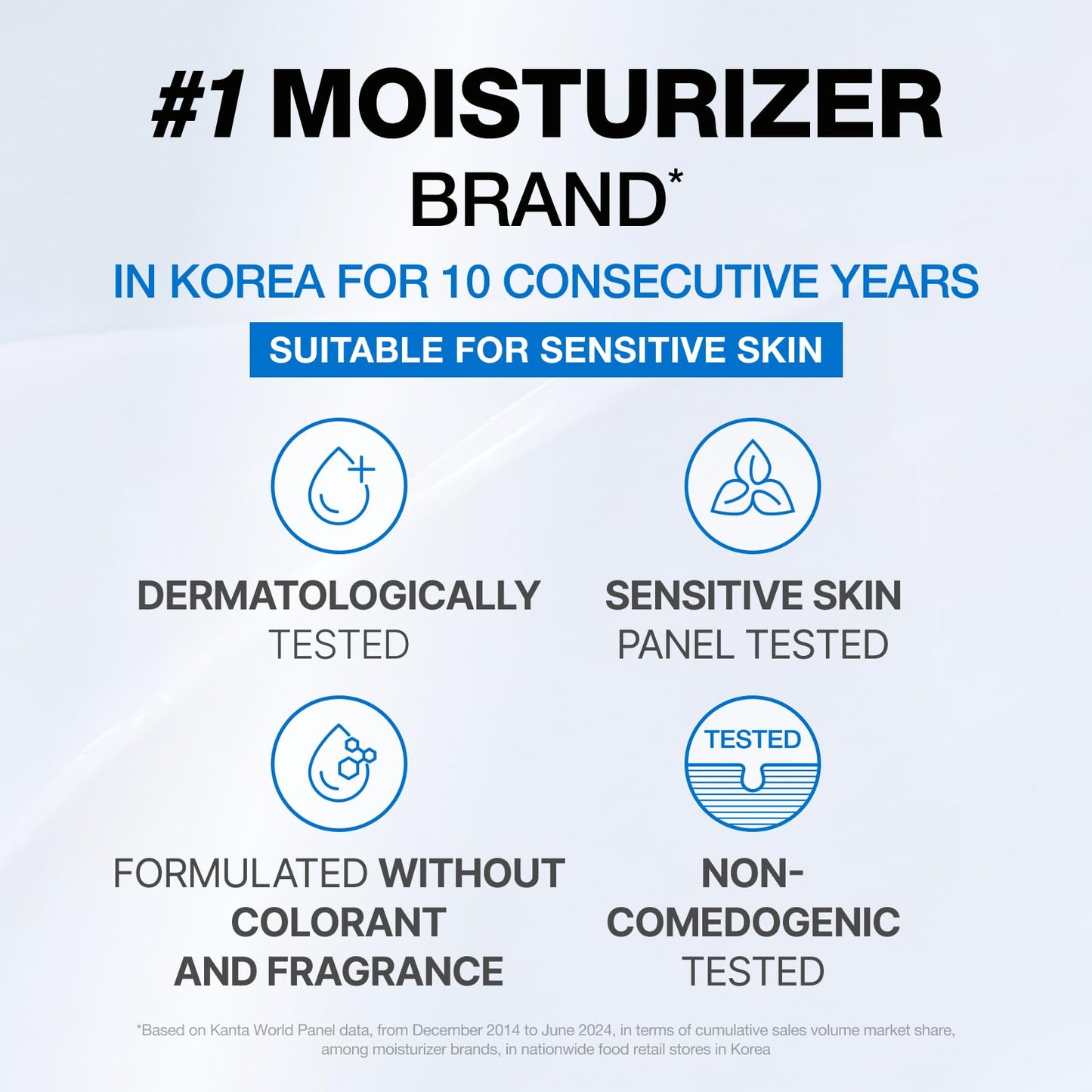 Physiogel Daily Hydrating Facial Moisturizer Lightweight Cream, 72 hrs Hydration for Dry & Sensitive Skin, Korean skin care, Fragrance-Free, Non-Comedogenic, Dermatologist-Tested, Ceramide, Squalane.
