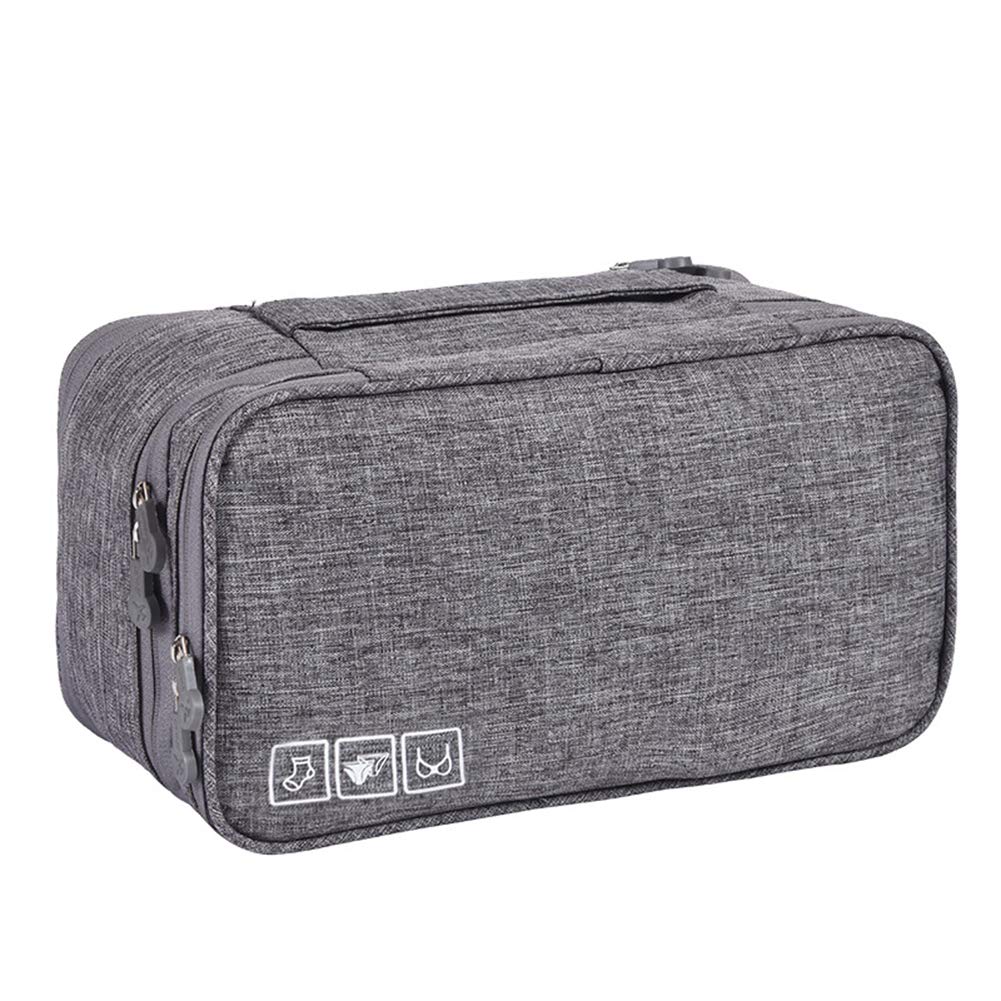 Travel Multi-function Underwear Organize Storage Bag Portable Bra Socks Lingerie Accessories Pack Cube Toiletry Bag