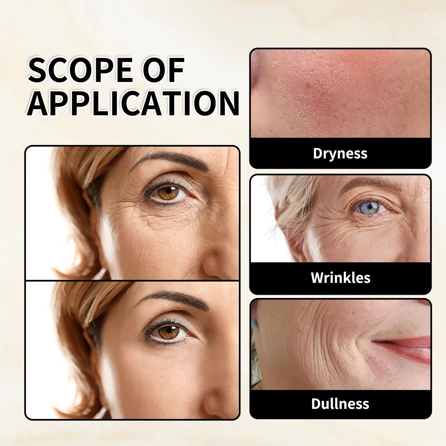 Vivipop Beef Tallow for Skin - Tallow and Honey Cream 4OZ, 2025 Natural Tallow Face Moisturizer for Cracked, Dry Skin, Organic Hydrating Deeply Moisturizing Beef Tallow Balm for Face & Body Skin Care