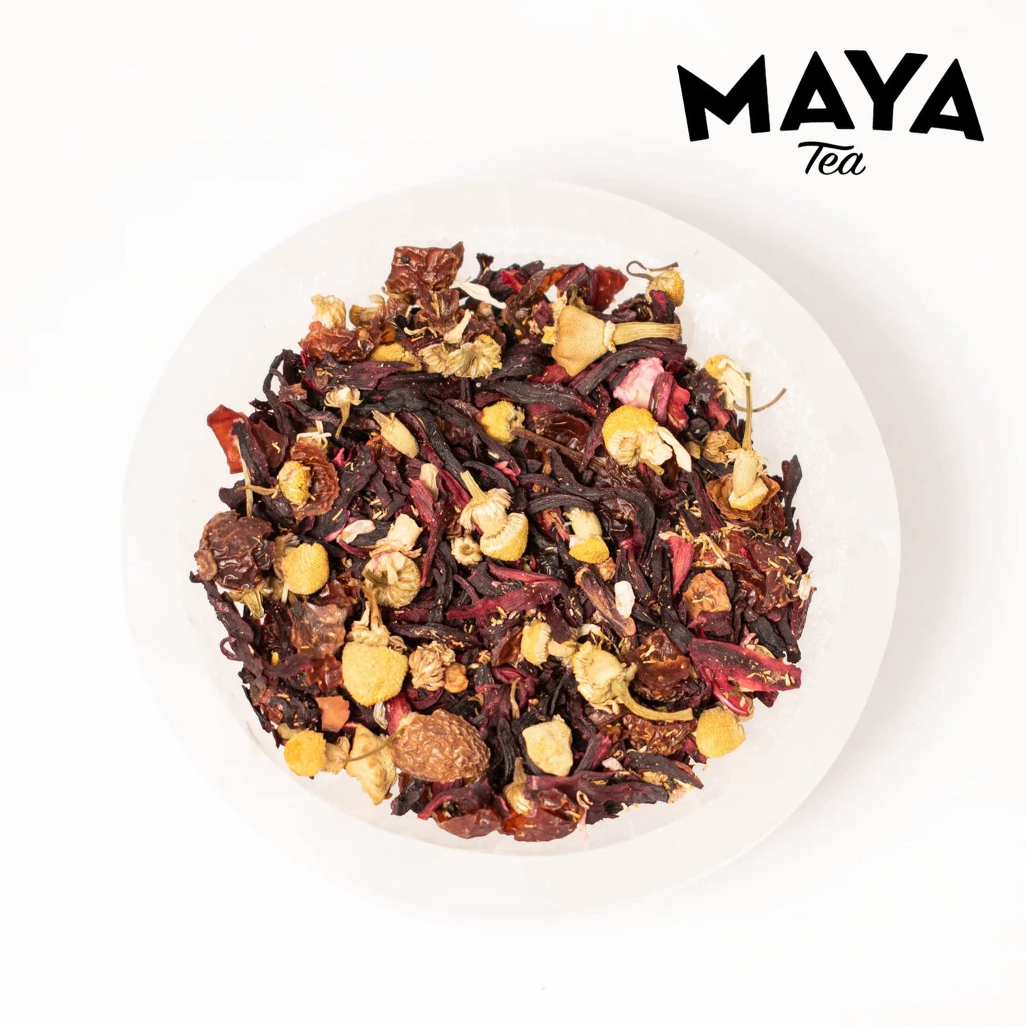 Maya Tea Prickly Pear Herbal Tea Sachets, No Caffeine, All Natural, Pack of 20