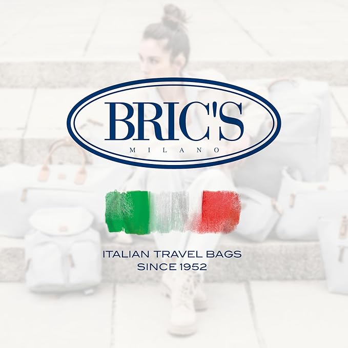 Bric's X Travel - Carry-On Luggage Bag with Spinner Wheels - 21 Inch - Luxury Luggage Bag - Olive