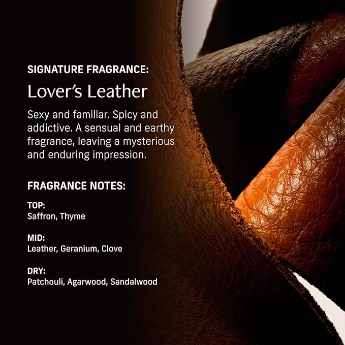 CYKLAR Perfume Oil Roll-On. Travel-Friendly Lover’s Leather Fragrance with Saffron, Leather, and Sandalwood. Long-Lasting Essential Oil Parfum for Women and Men. 0.5 Fl Oz Scented Rollerball Bottle