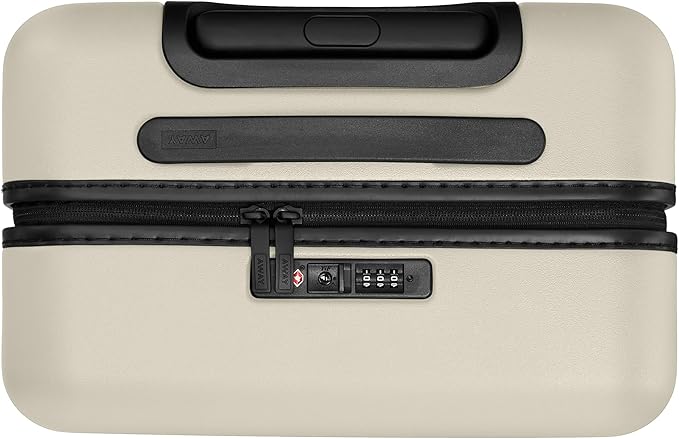 Away Bigger Carry-On Luggage, Lightweight Hardside Large Suitcase with Spinner Wheels, TSA Lock, Airline Approved, Salt White Matte