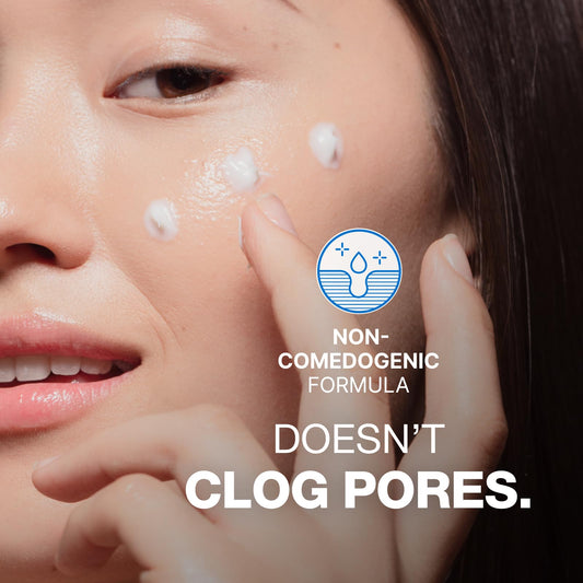 Physiogel Daily Hydrating Facial Moisturizer Lightweight Cream, 72 hrs Hydration for Dry & Sensitive Skin, Korean skin care, Fragrance-Free, Non-Comedogenic, Dermatologist-Tested, Ceramide, Squalane.