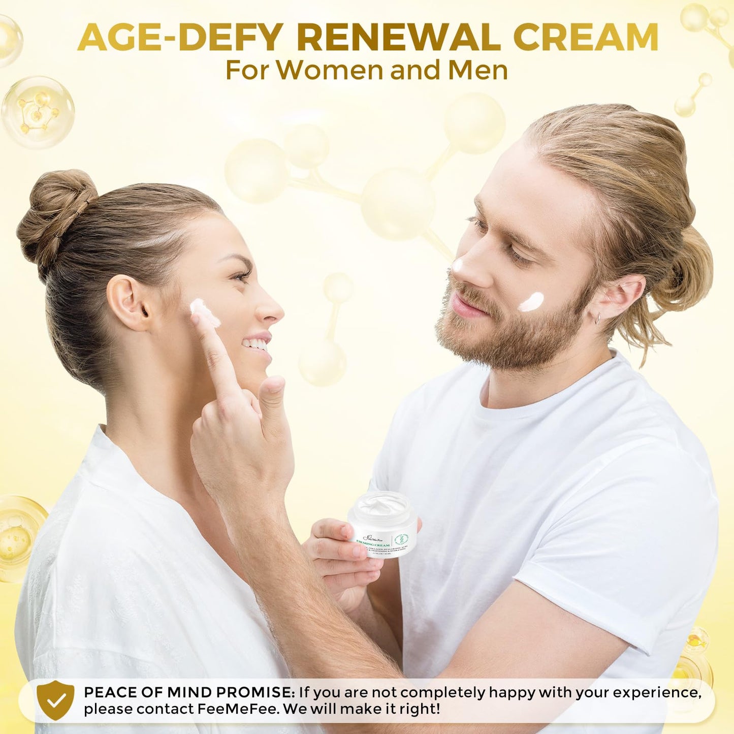 Neck Firming Cream, Anti Aging Wrinkle Cream with AH-8, Retinol, Collagen, & Hyaluronic Acid, Neck Creams for Tightening and Firming for Women & Men, Deep Hydration, Day & Night, 1.7 Fl Oz