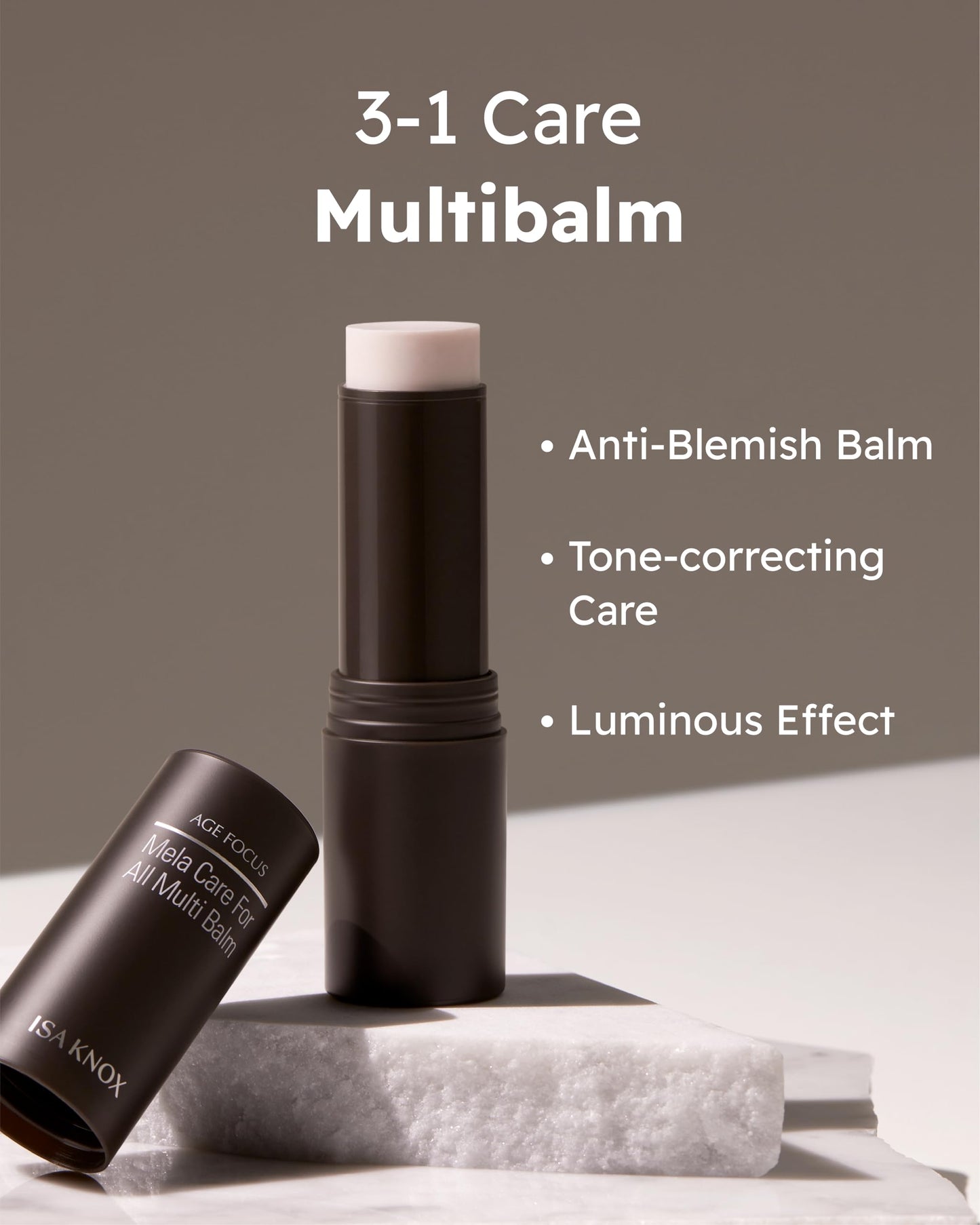 Isa Knox AGE FOCUS FOR ALL MULTI BALM STICK (Blemish care, 2 Pack) - Glow Oil Balm Stick with Vitamin C, E by LG BEAUTY. Help Promote Even Skin Tone, Travel-friendly, Korean Stick Balm