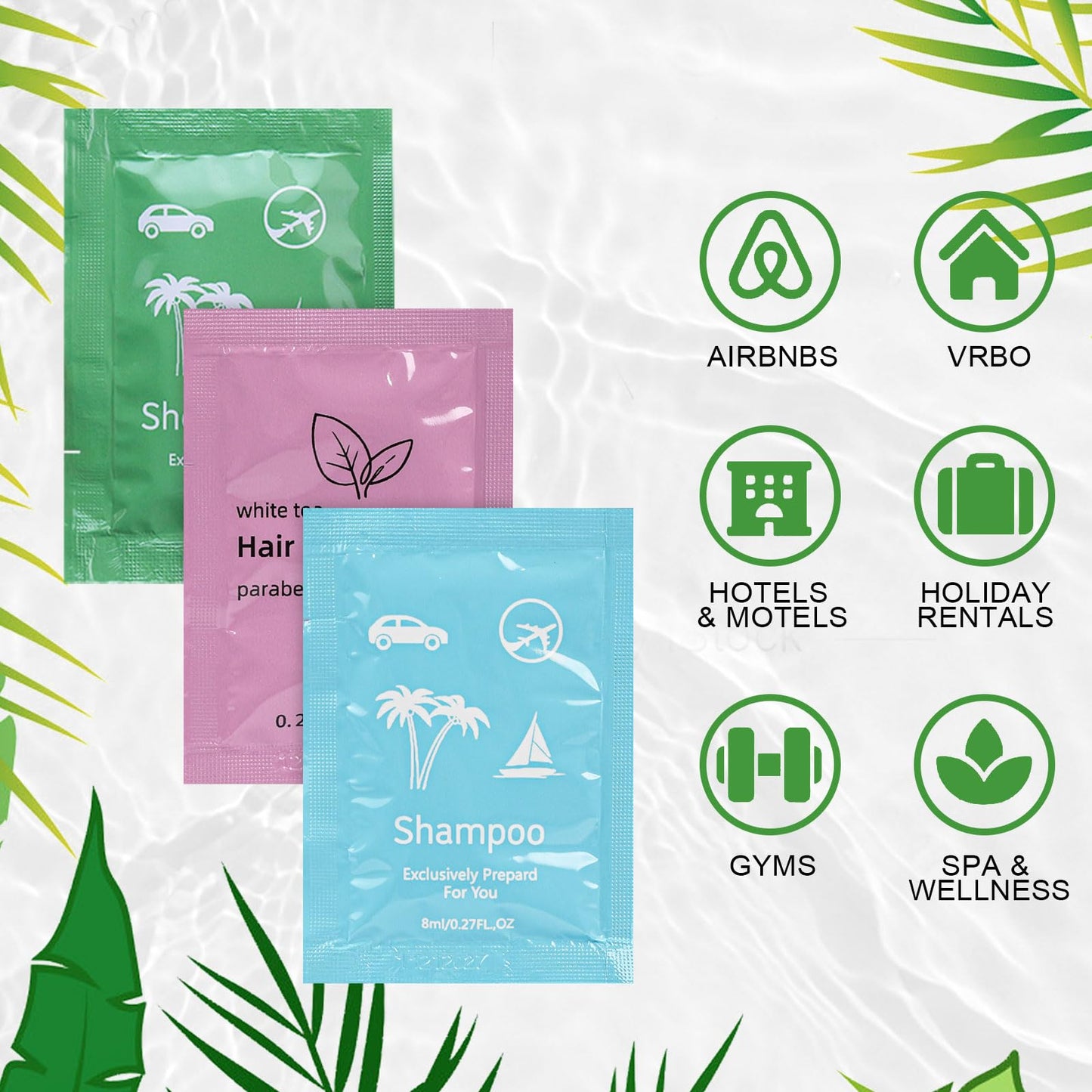 Body Wash Shampoo Conditioner Set Travel 0.28fl Oz,Travel Size Shower Gel Set,Shampoo and Conditioner Travel Bulk,Hotel Supplies Bulk Hygiene Kits for Homeless Guests Hotel (20)