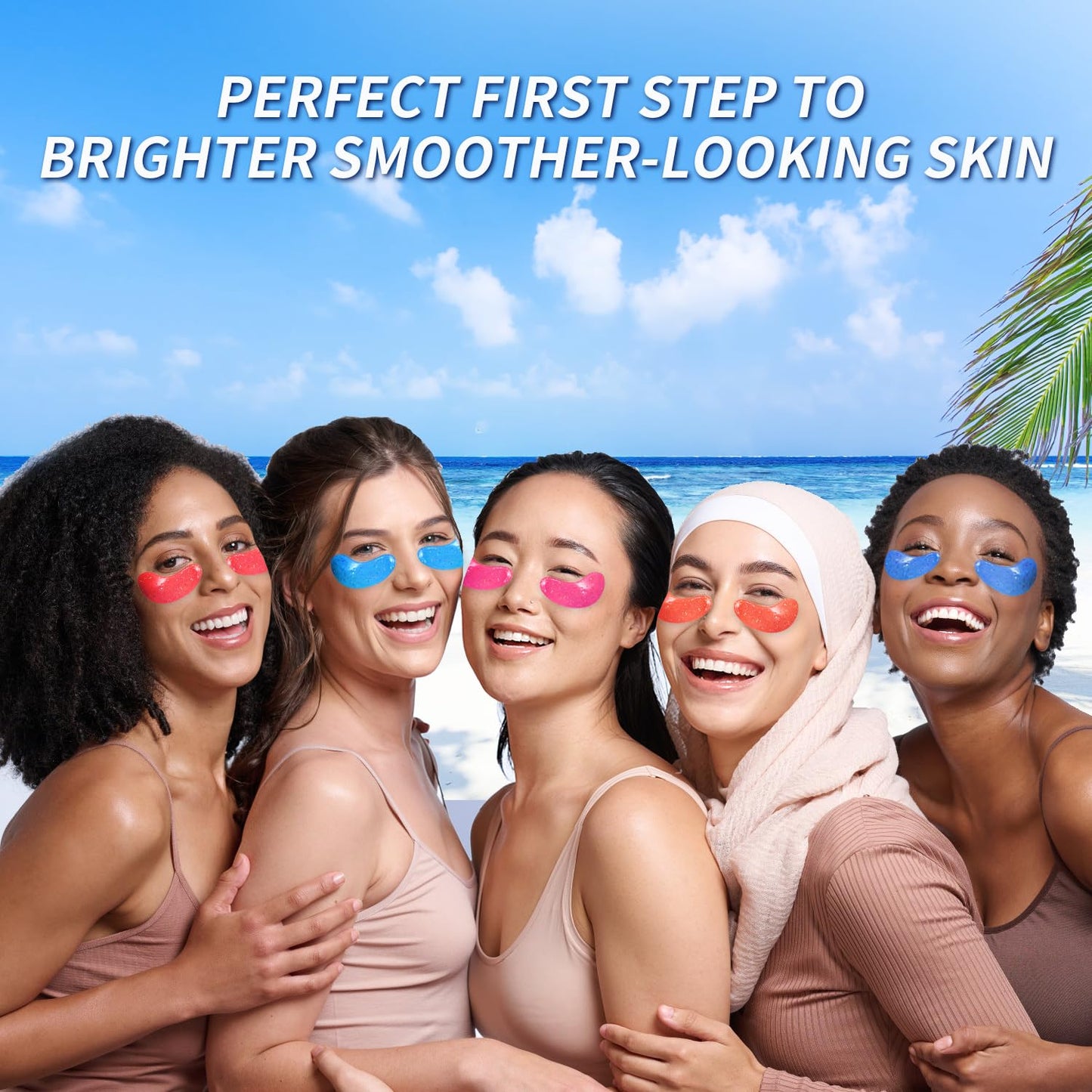 Onespring Eye Gel Pads (24 Pairs) - Under Eye Patches for Puffy Eyes, Wrinkles, Dark Circles, Natural Collagen Eye Gels, Under Eye Mask Patches for Face to Soothe Puffiness, Eye Bags