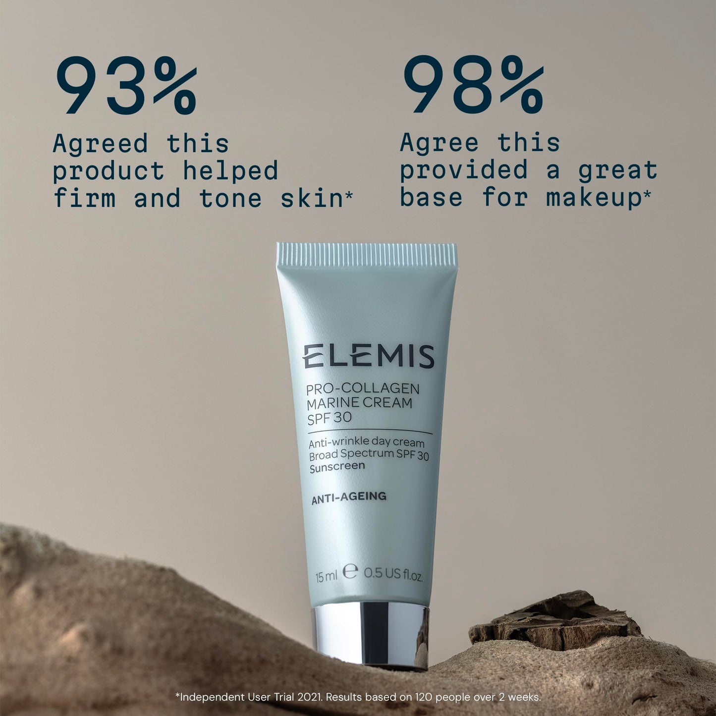ELEMIS Pro-Collagen Marine Cream SPF 30, Lightweight Anti-Wrinkle Daily Facial Moisturizer