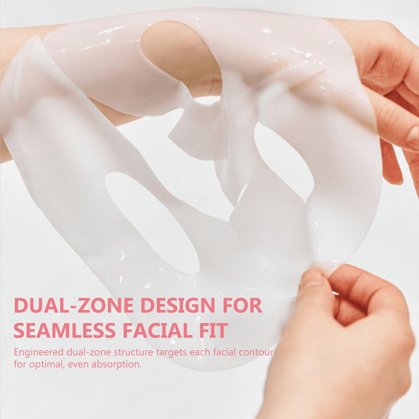 Puerfe 4 Pack Bio-Collagen Face Mask, Deep Hydrating Overnight Hydrogel Mask, Women's Skincare Facial Treatments & Masks, Pore Minimizing, Elasticity Improvement