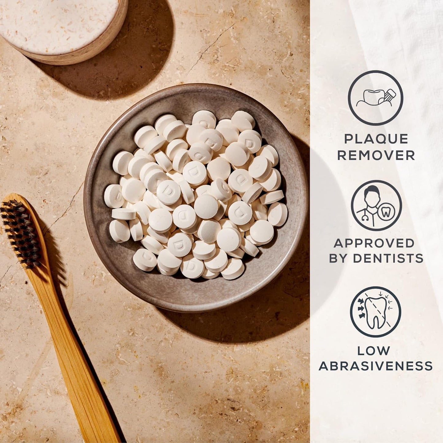 Denttabs tablets for teeth cleaning 125 pc.