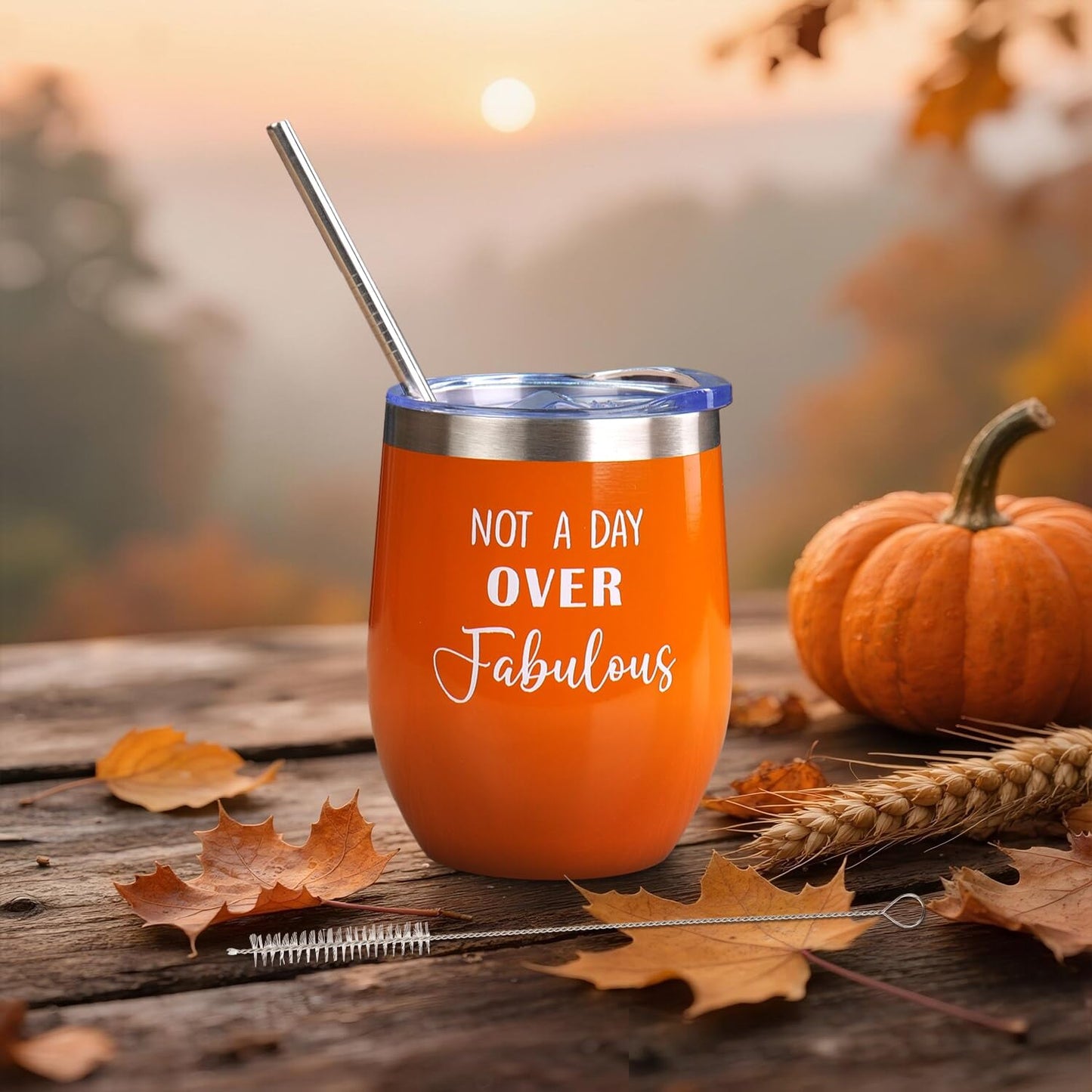 Self Care Package for Women, Orange Get Well Gifts for Women, Fall Gift Baskets for Woman, Thinking of You Self Care Gifts for Woman, Relaxing Birthday Spa Gift Baskets for Mom, Sister, Her, Friend