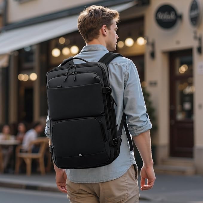 Carry On Travel Backpack, 35L-40L Expandable Extra Large Airline Approved,Lightweight Daypack for Men and Women