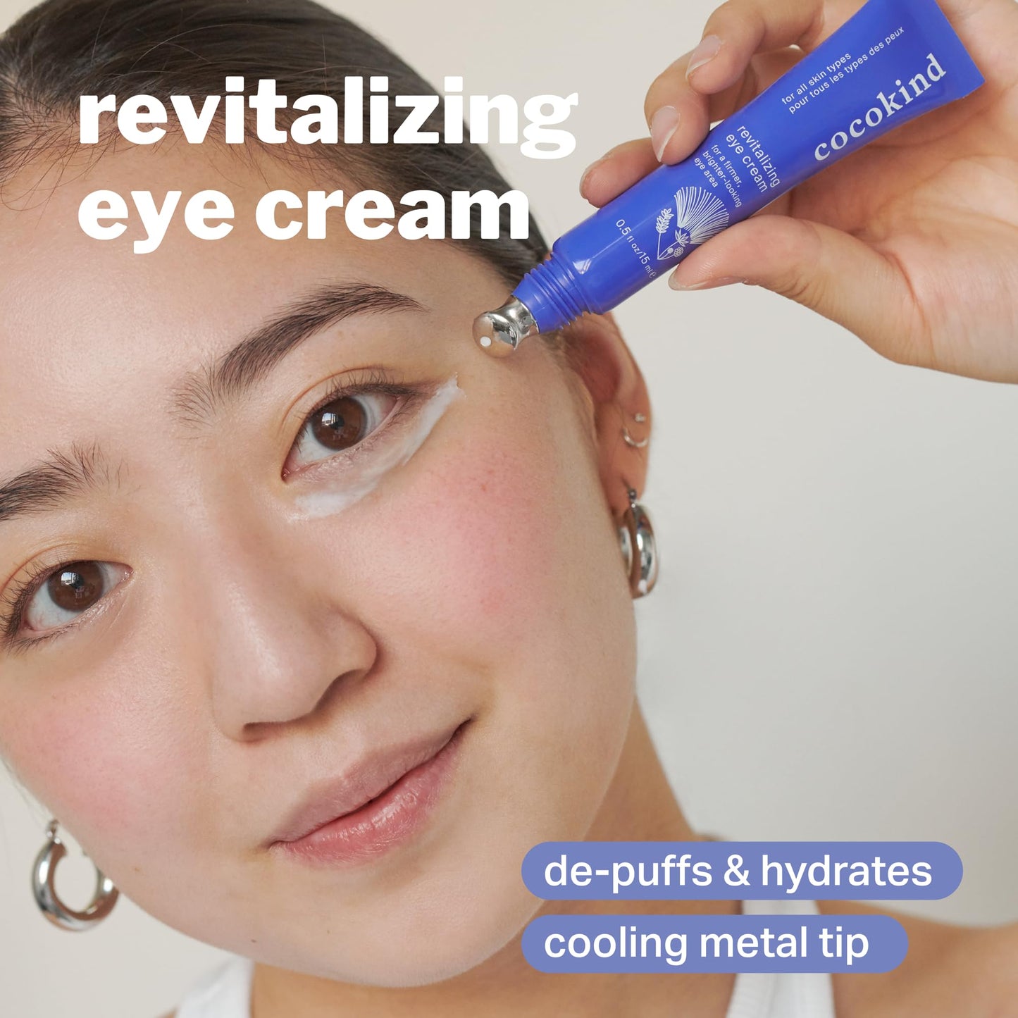 Cocokind Hydration Heros Set | Milky Ceramide Hydrating Serum, Eye Cream with Cooling Metal Applicator Tip, Lightweight Electrolyte Moisturizer | Hydrate, De-Puff, Calm, Balance | 3 Count