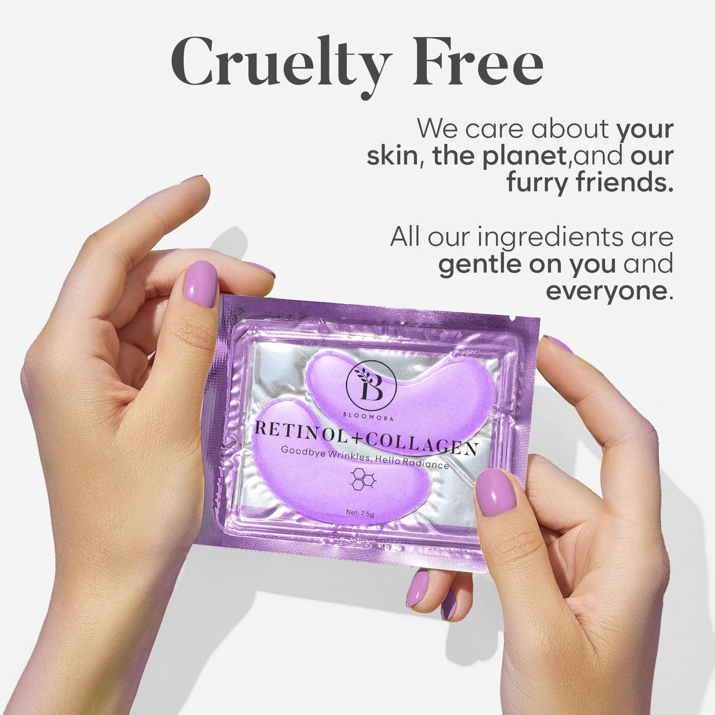 BLOOMORA Under Eye Patches for Puffy Eyes and Dark Circles (30 PAIRS), Collagen Eye Masks for Dark Circles and Puffiness, Bachelorette Party Favors, Bridesmaid Gifts (Glow Series)