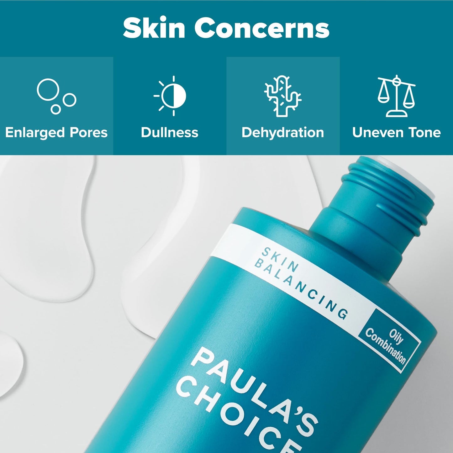 Paula's Choice Skin Balancing Pore-Reducing Face Toner with Niacinamide for Combination & Oily Skin, Minimizes Large Pores, Controls Oil & Shine, Acne-Prone Friendly, Travel Size, 1 Fl Oz