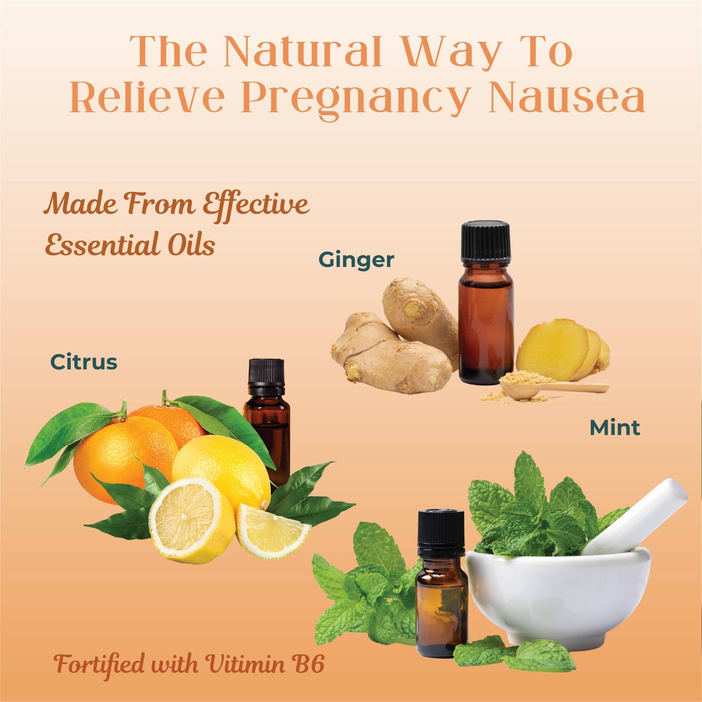 Preggie Pop Drops Plus with Vitamin B6 for Pregnancy Nausea Relief, Morning Sickness Candy with Essential Oils for Pregnant Women – Natural Raspberry, 32 Count