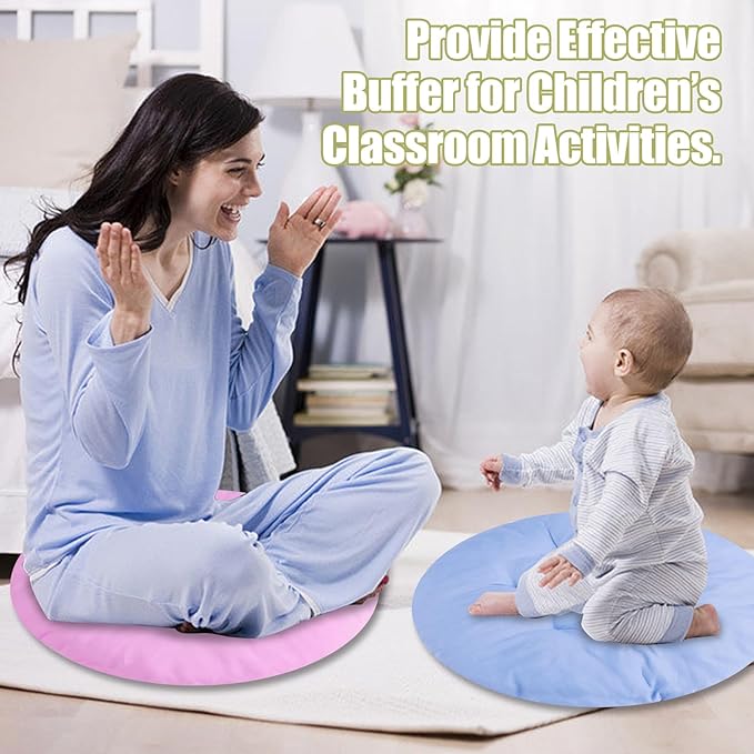 12 Pcs 16 Inch Floor Pillows Cushions for Kids, Toddlers, Adults - Flexible Seating Pillows for Classroom, Home, School - Reading, Playing Chair Cushions (Bright Color)