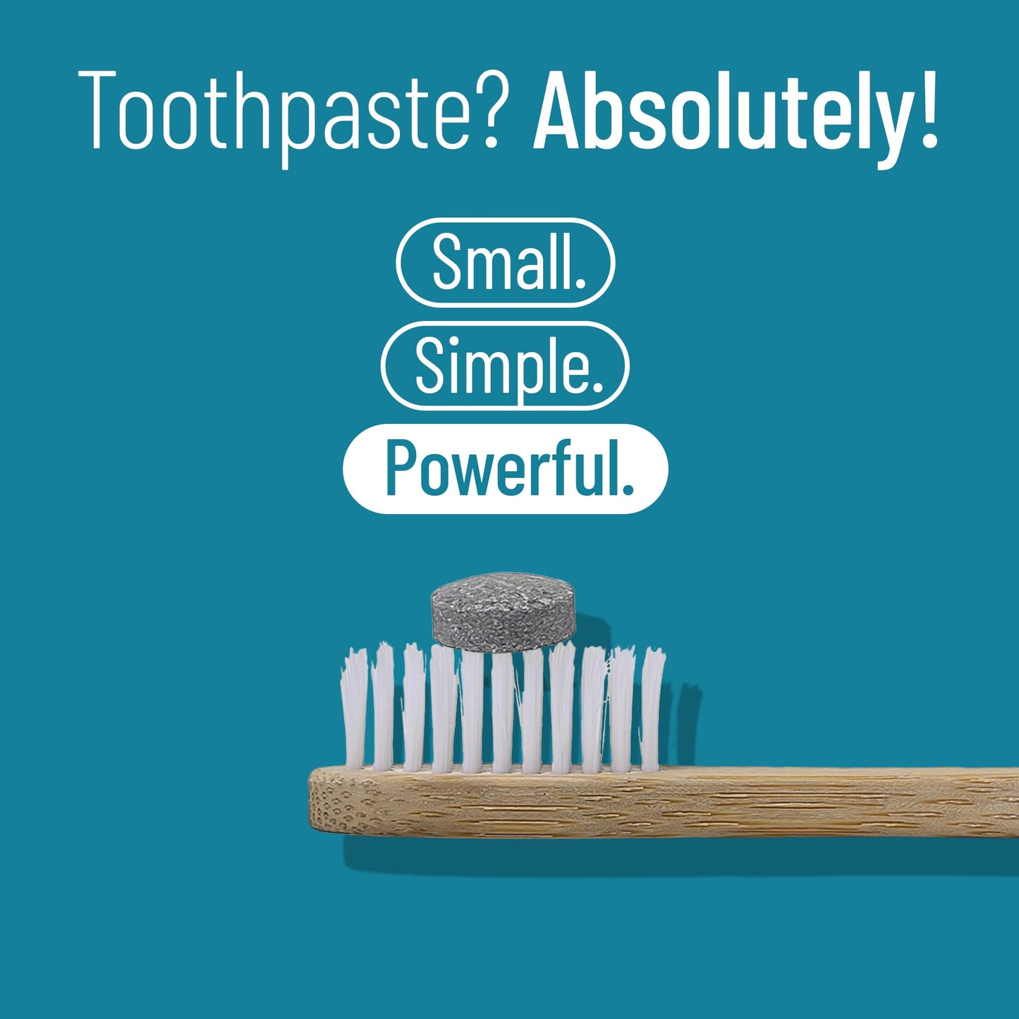 Charcoal Toothpaste Tablets Fluoride Free – Travel Size Toothpaste for Whitening, Fresh Breath & Clean Teeth – Natural Mint Dental Tablets – Portable Oral Care – 60 Count Jar for Daily Use