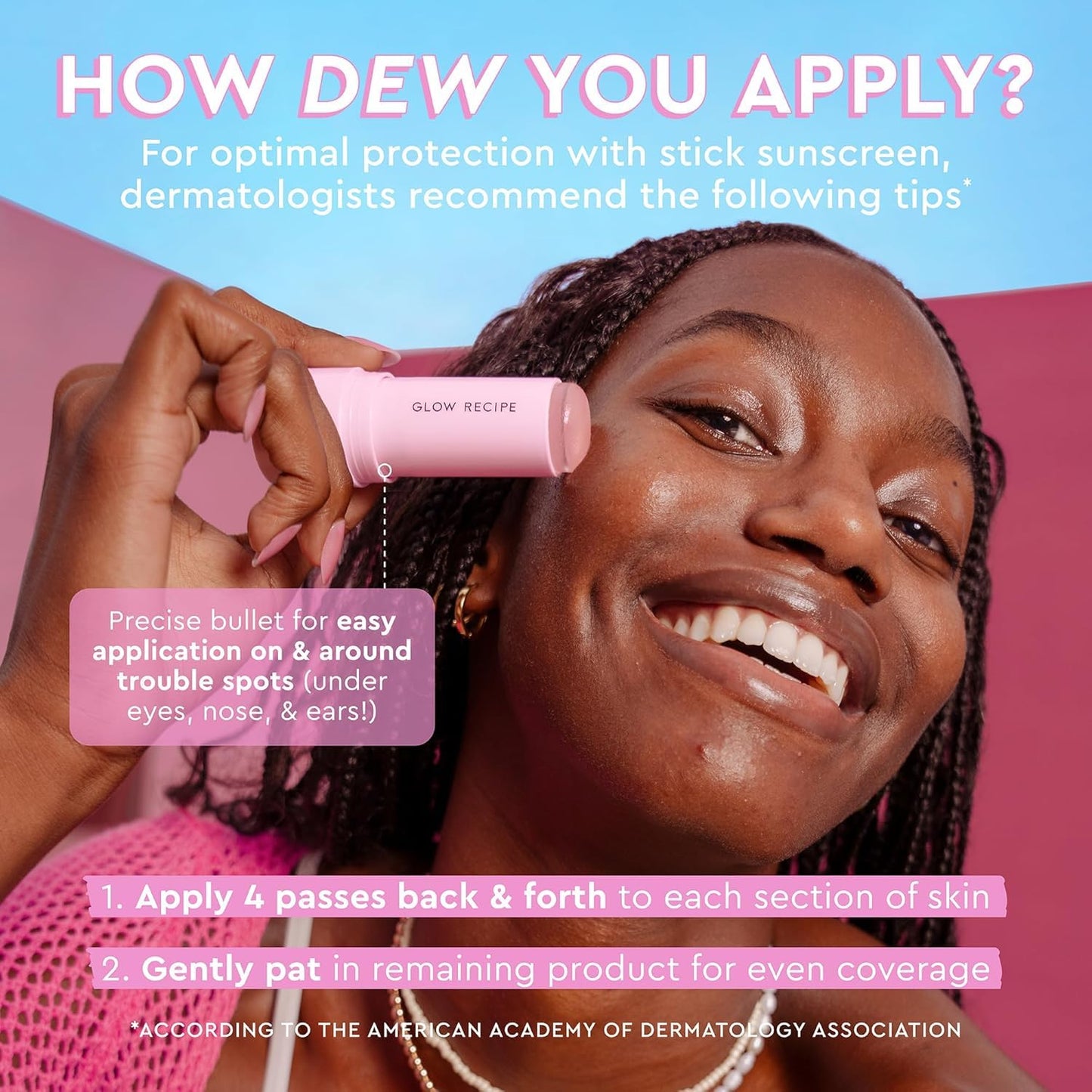 Glow Recipe Glow & Go Summer Makeup Prep Essentials Kit - Skincare Set with Full Size Korean Sunscreen with SPF 45 & Travel Size Niacinamide Dew Drops Face Serum (2 Count)