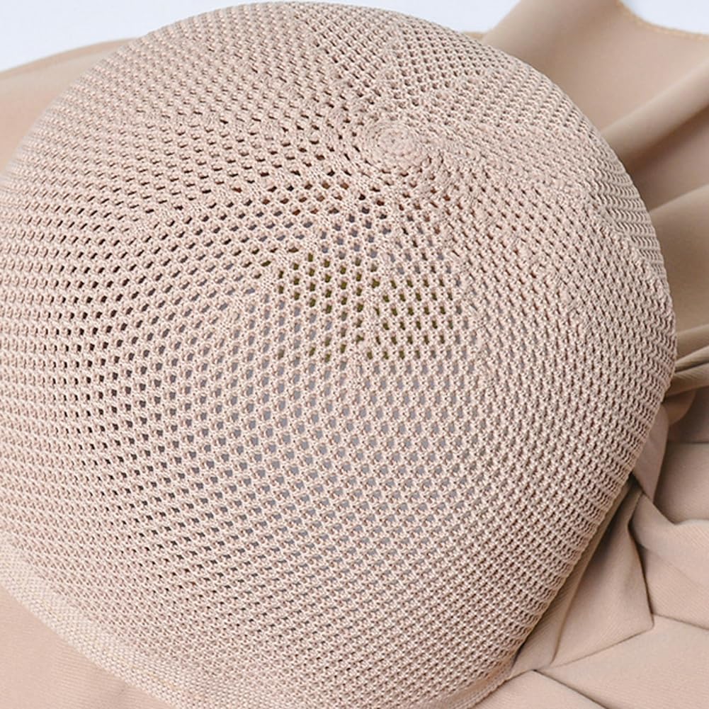 Sun Hat for Women UPF 50+ UV Sun Protection Wide Brim Foldable Summer Beach Bucket Cap with Neck Flap Outdoor Khaki