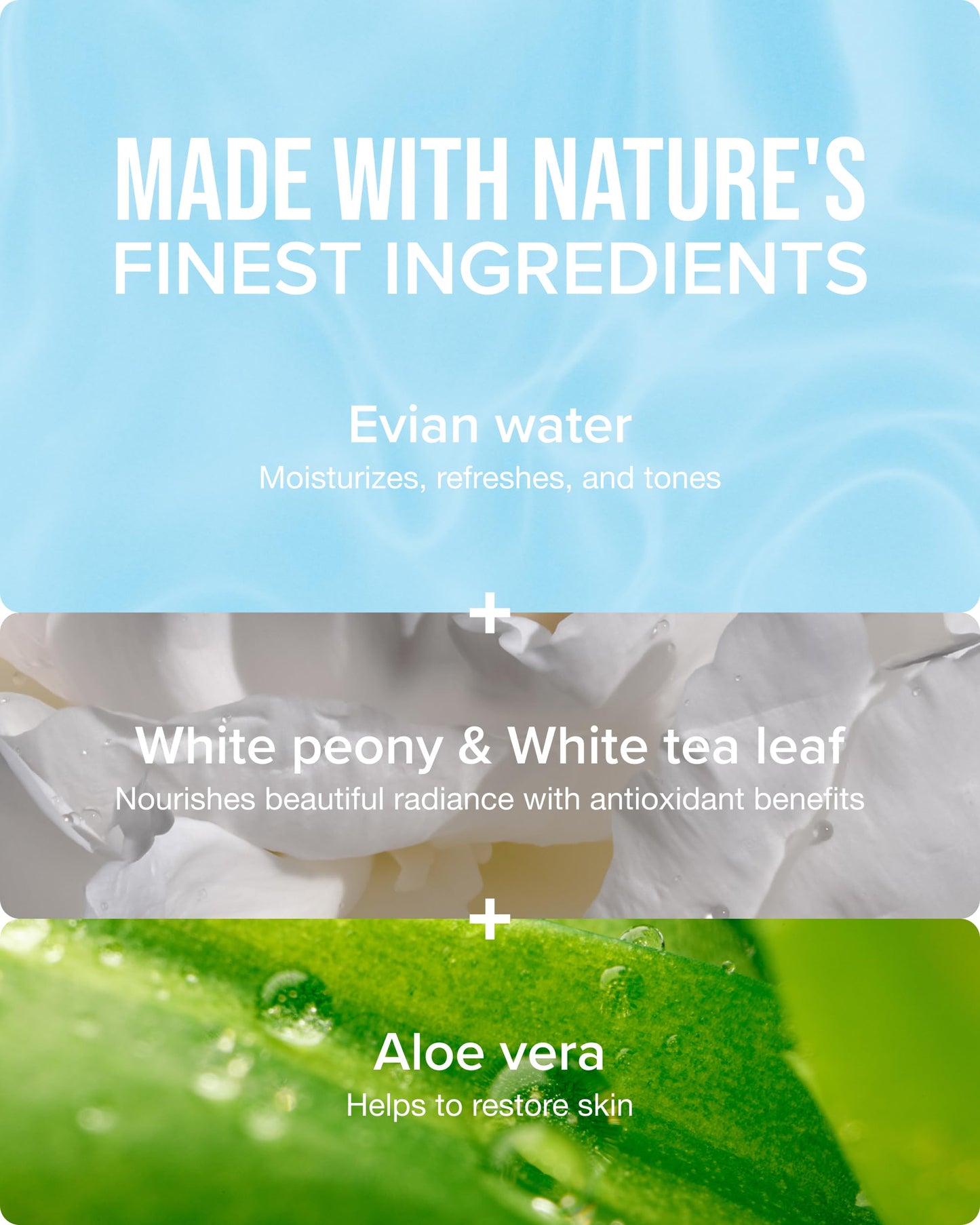 BRUMISATEUR Evian Glow Facial Mist | Hydrating Mineral Water Face Spray with Aloe & White Tea | Dewy Setting Mist & Toner for Glowing Skin | Facial Spray to Refresh, Balance, & Enhance Makeup