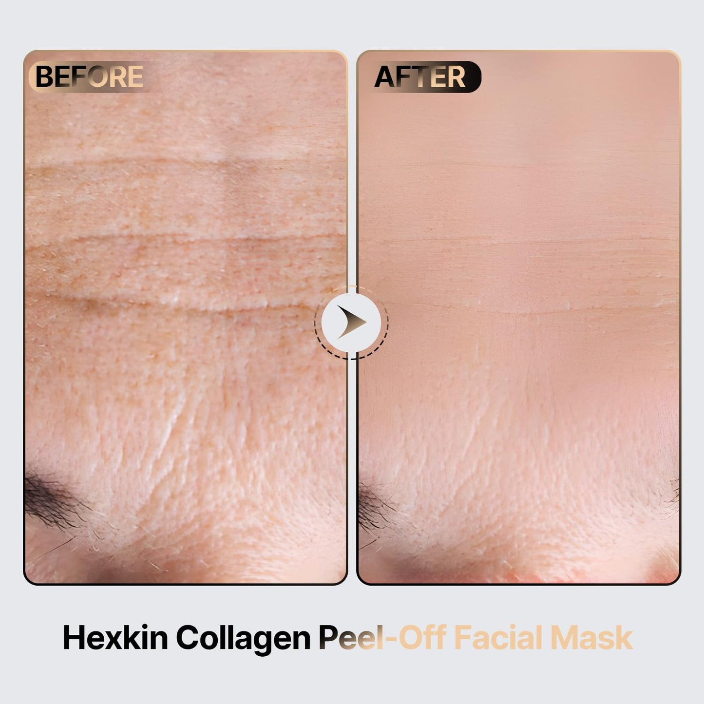 Hexkin Collagen Peel Off Facial Mask Wrapping Peel Off Face Mask Elasticity Hydration Care, Reduces Sagging Dullness For Glowing Skin Korean Skin Care, 2.82oz.