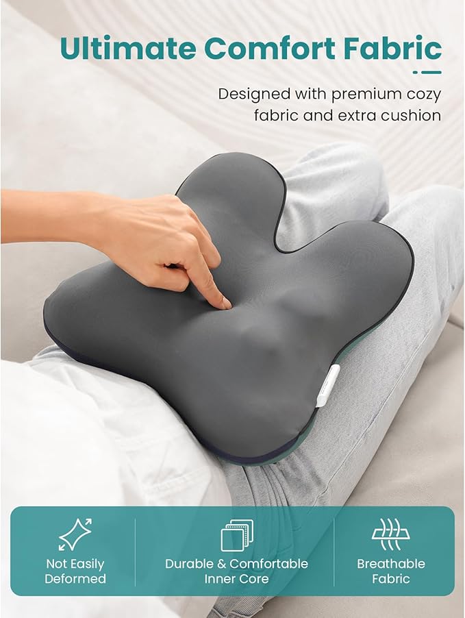 BOB AND BRAD Back Massager with Heat FSA Eligible/HSA Eligible, EZBack Corded Neck Massager for Pain Relief Deep Tissue, Shiatsu Back and Neck Massage Pillow, Full Body Use, Ideal Gifts for Women Men