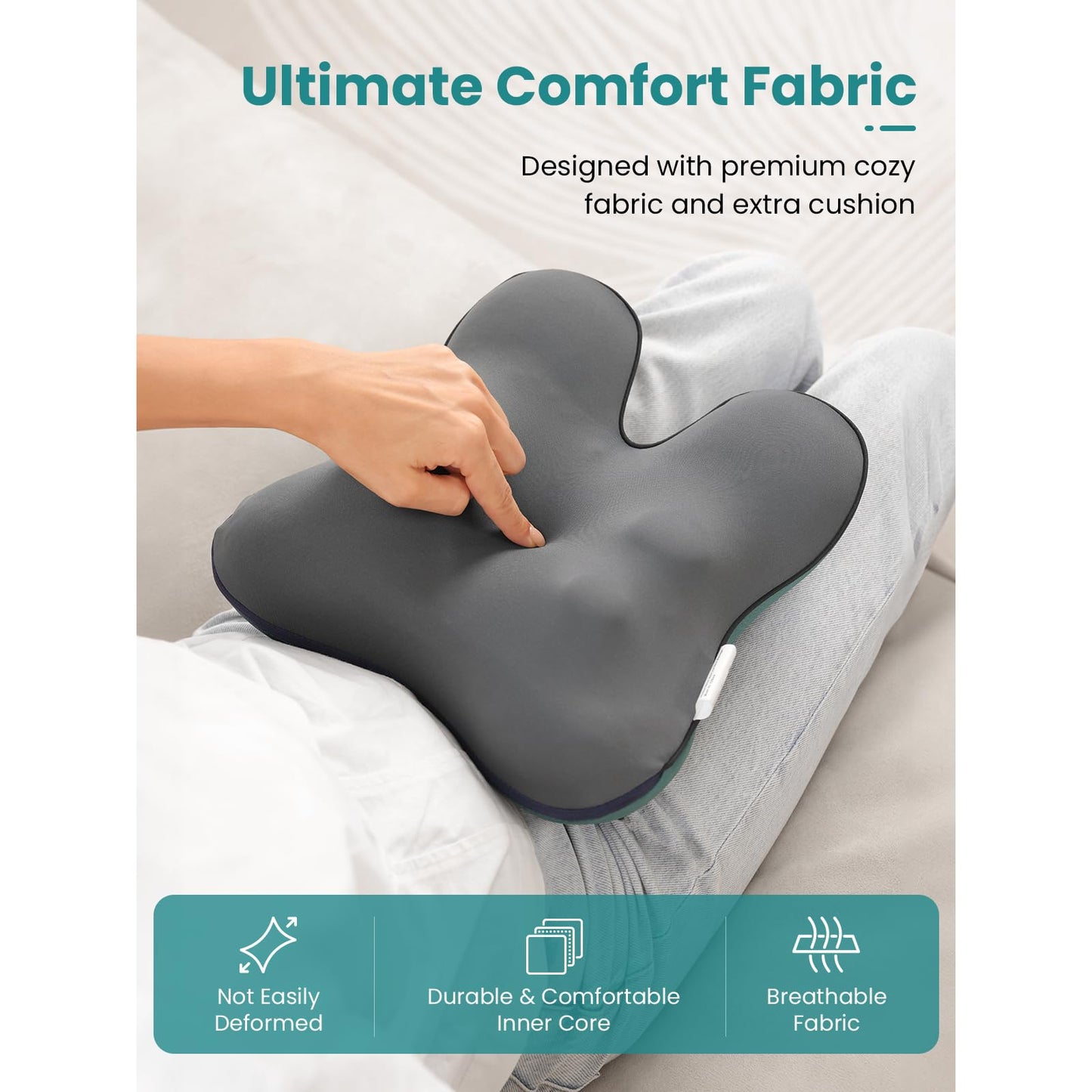 BOB AND BRAD Back Massager with Heat FSA Eligible/HSA Eligible, EZBack Corded Neck Massager for Pain Relief Deep Tissue, Shiatsu Back and Neck Massage Pillow, Full Body Use, Ideal Gifts for Women Men