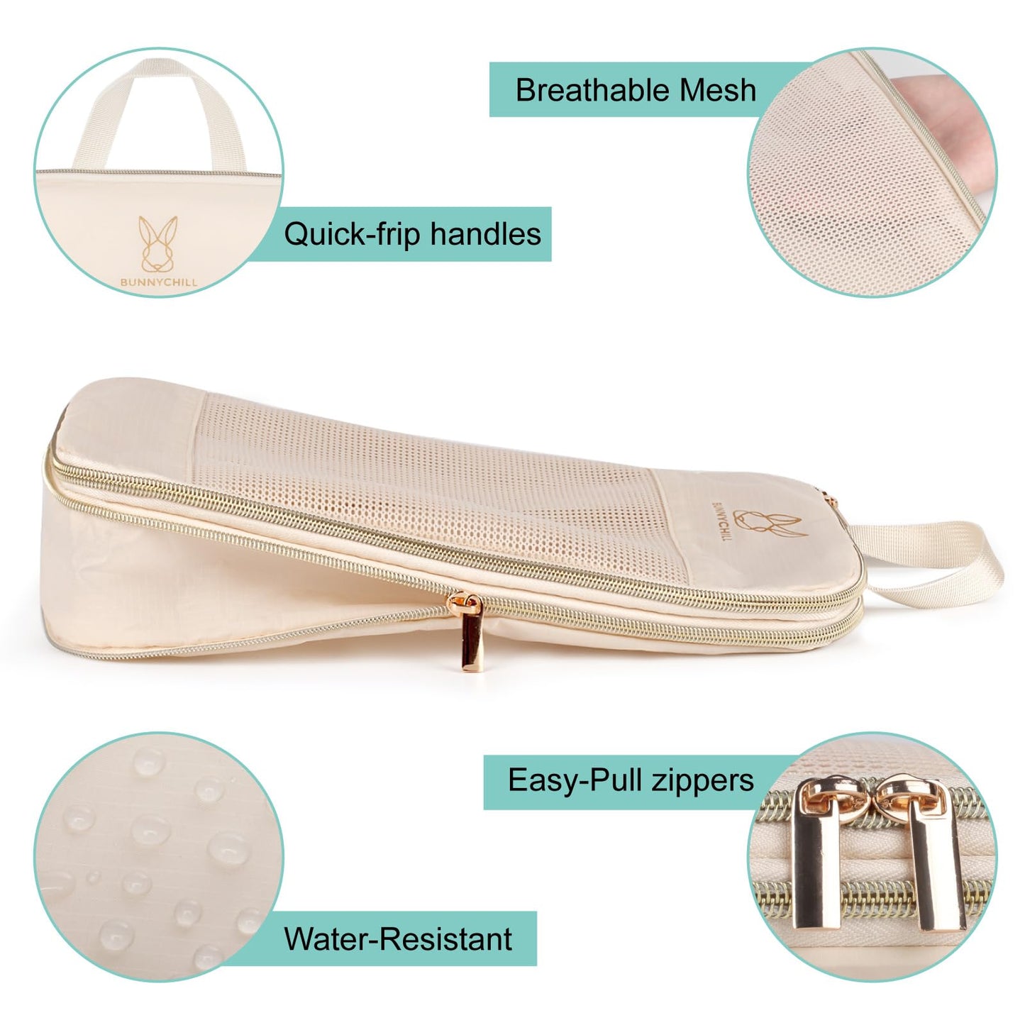 Expandable Compression Packing Cubes for Suitcases,6 Set Lightweight Compressible Travel Packing Organizer for Carry on Suitcase,Organizer Bags Set as Travel Essentials for Women