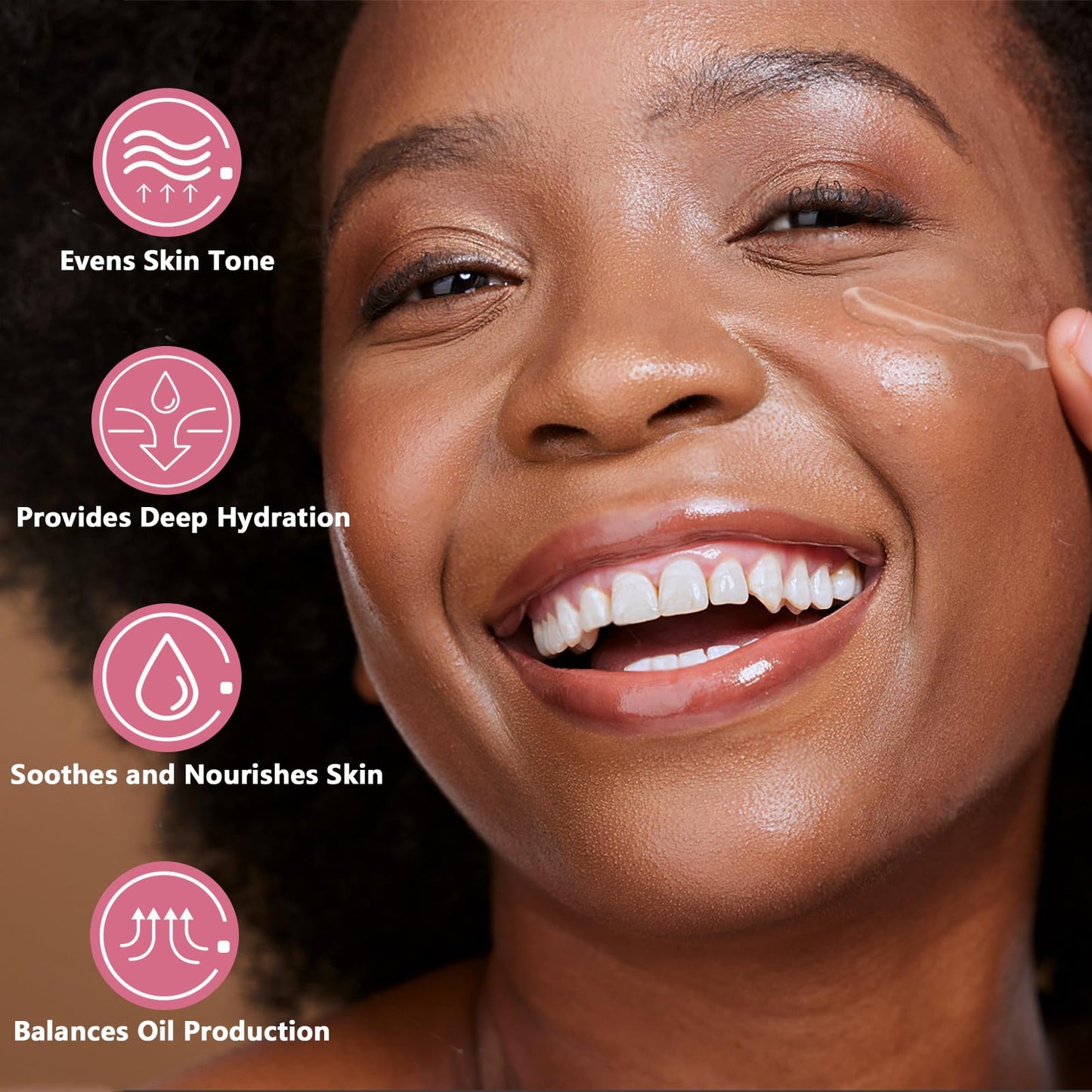 Travel Skincare 5% Niacinamide Serum with 5% Damascus Rose Water for Face Deep Hydration, Soothes Skin, Enhances Elasticity (3 Pack 0.507 fl.oz | 15ml)