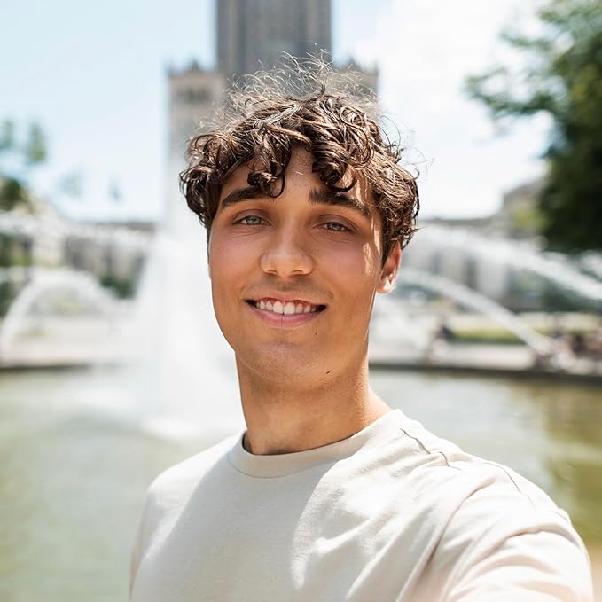 64" Phone Tripod Quadrapod with Wireless Remote & AI Face Tracking - Adjustable Selfie Stick Compatible with iPhone & Android, 360° Gimbal, Gesture Control, Portable Phone Holder for Video Recording