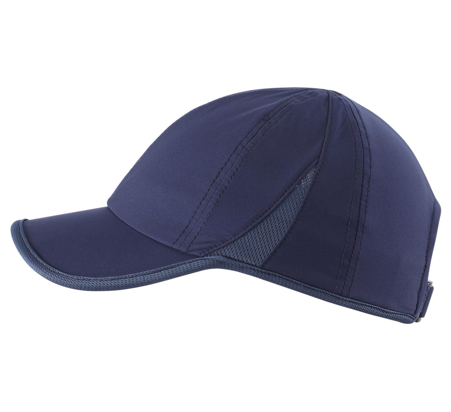 Connectyle Men's Sport Hat Quick Dry UPF 50+ Sun Hat Breathable Lightweight Race Day Performance Running Cap Women Navy Blue