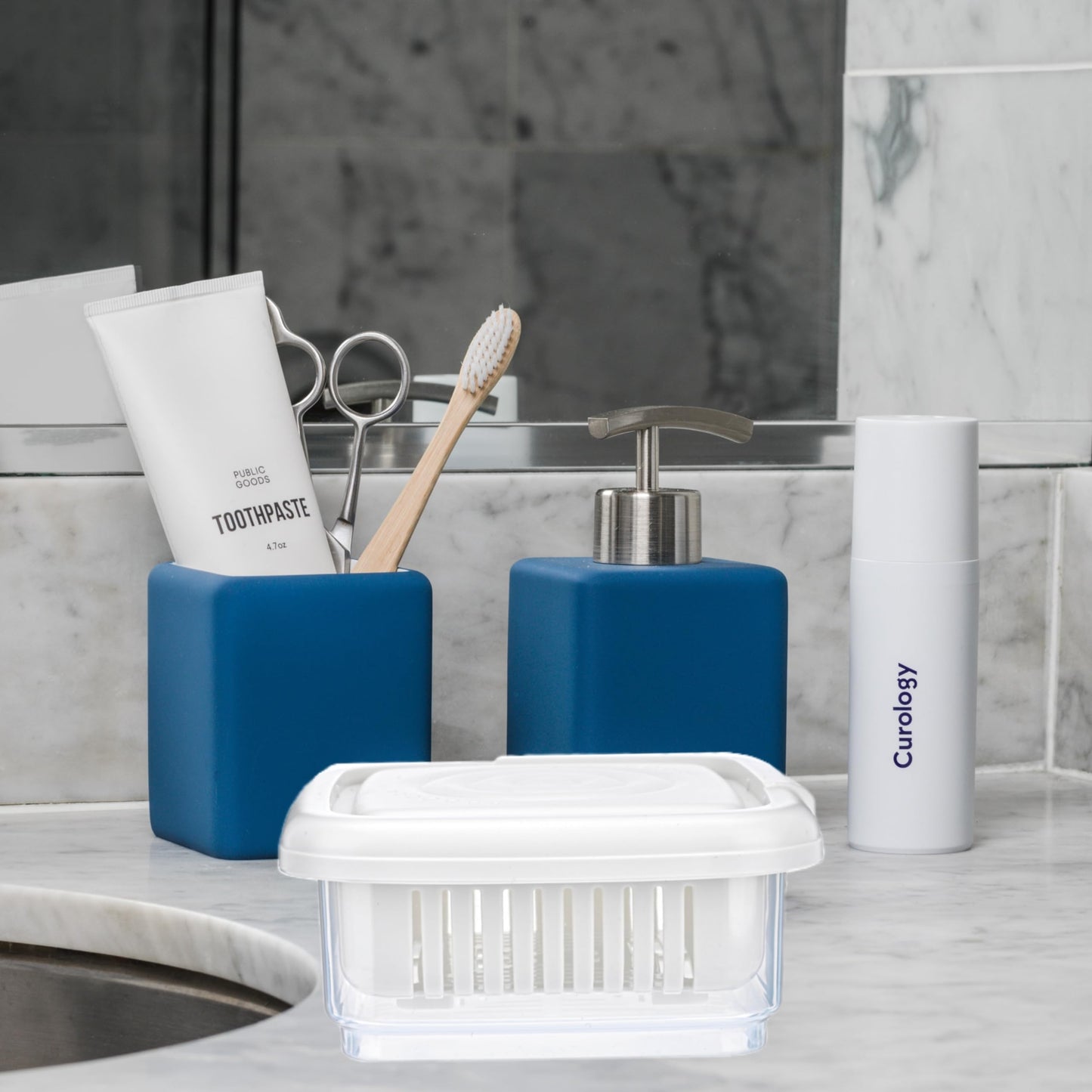 3 Pcs Soap Dish, Square Soap Travel Case with Drainage Layer, for Gym, Bathroom, Traveling, Camping, Soap Bar Shampoo Holder for Shower, 3pcs(Blue+White+Pink)