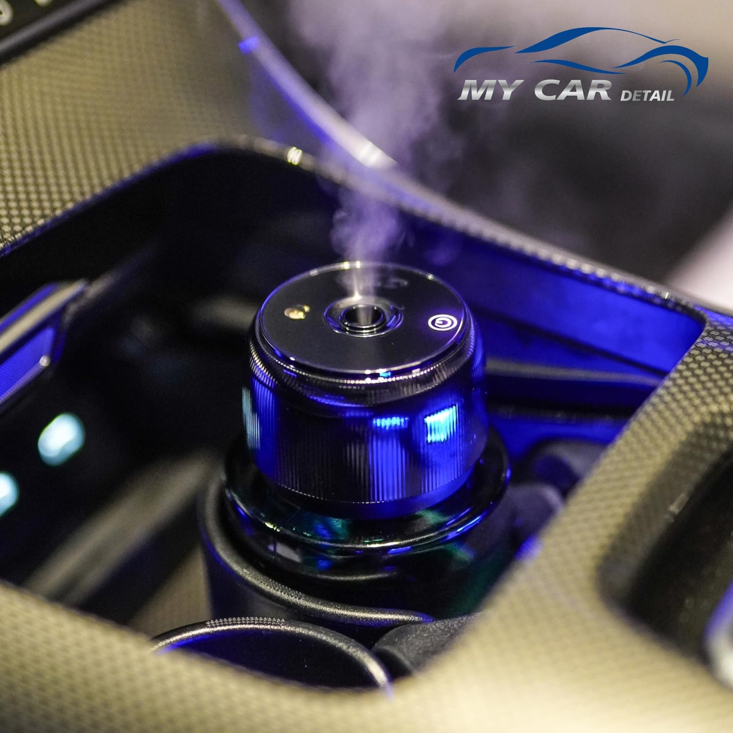 Smart Air Freshener, MyPerfume Car Diffuser – USB Aromatherapy Essential Oil Humidifier, Mini Portable Scent Diffuser for Car, Home & Office – Myfuit 160ml