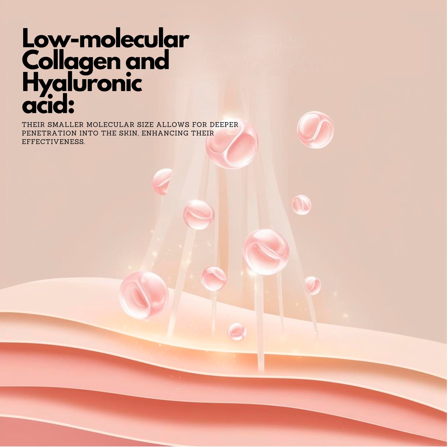 Bio Collagen Intense Hydrogel Melting Face Mask with Hyaluronic Acid, Galactomyces & Niacinamide for Deep Overnight Hydration and Skin Revitalization, 4 Sheet Masks, Pink