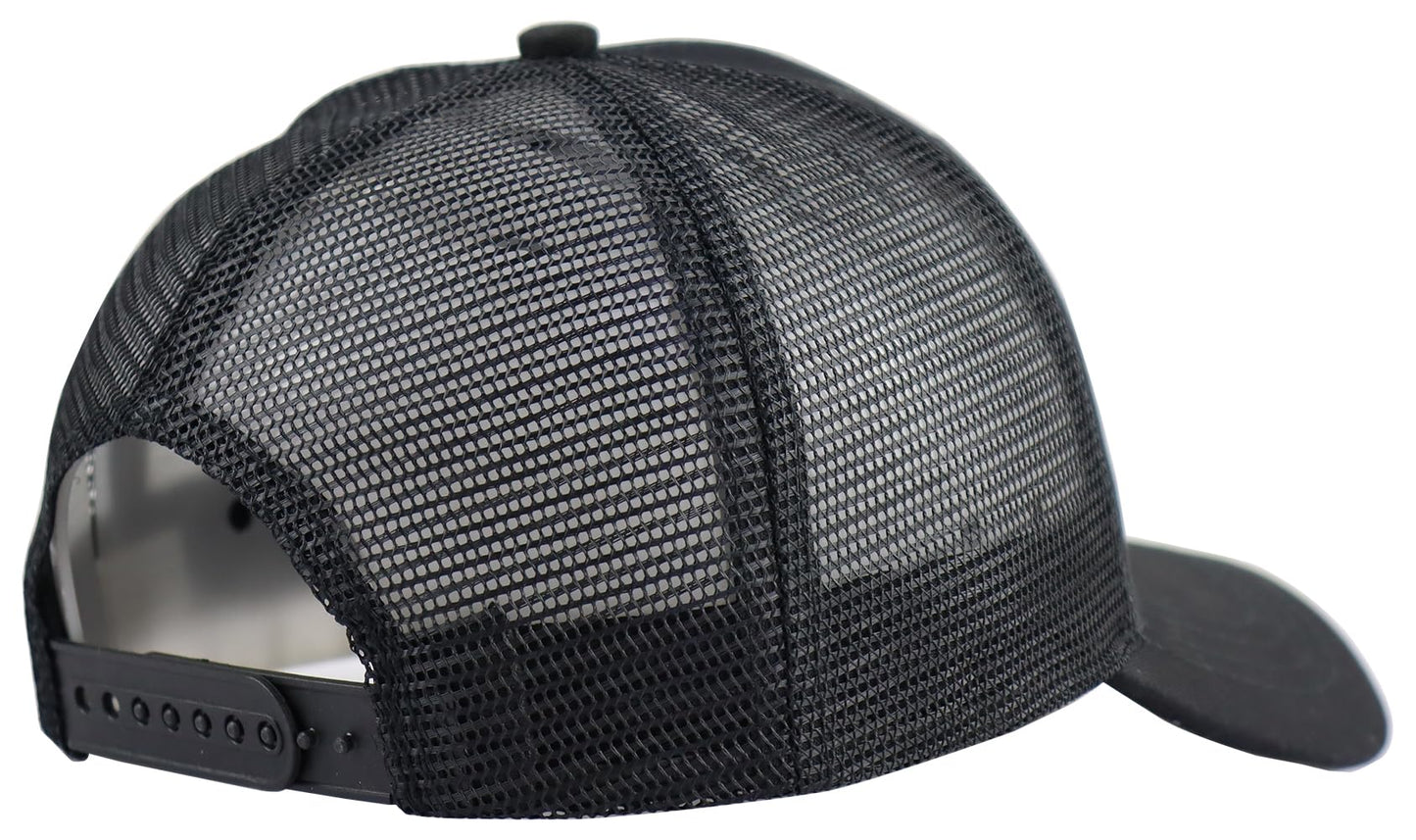 Mr and Mrs Gifts, Hubby Gifts for Men, Wifey Hat for Women, 2 PCS Hubs and Wife Trucker Baseball Cap, Just Married Gift for Husband Wife Black