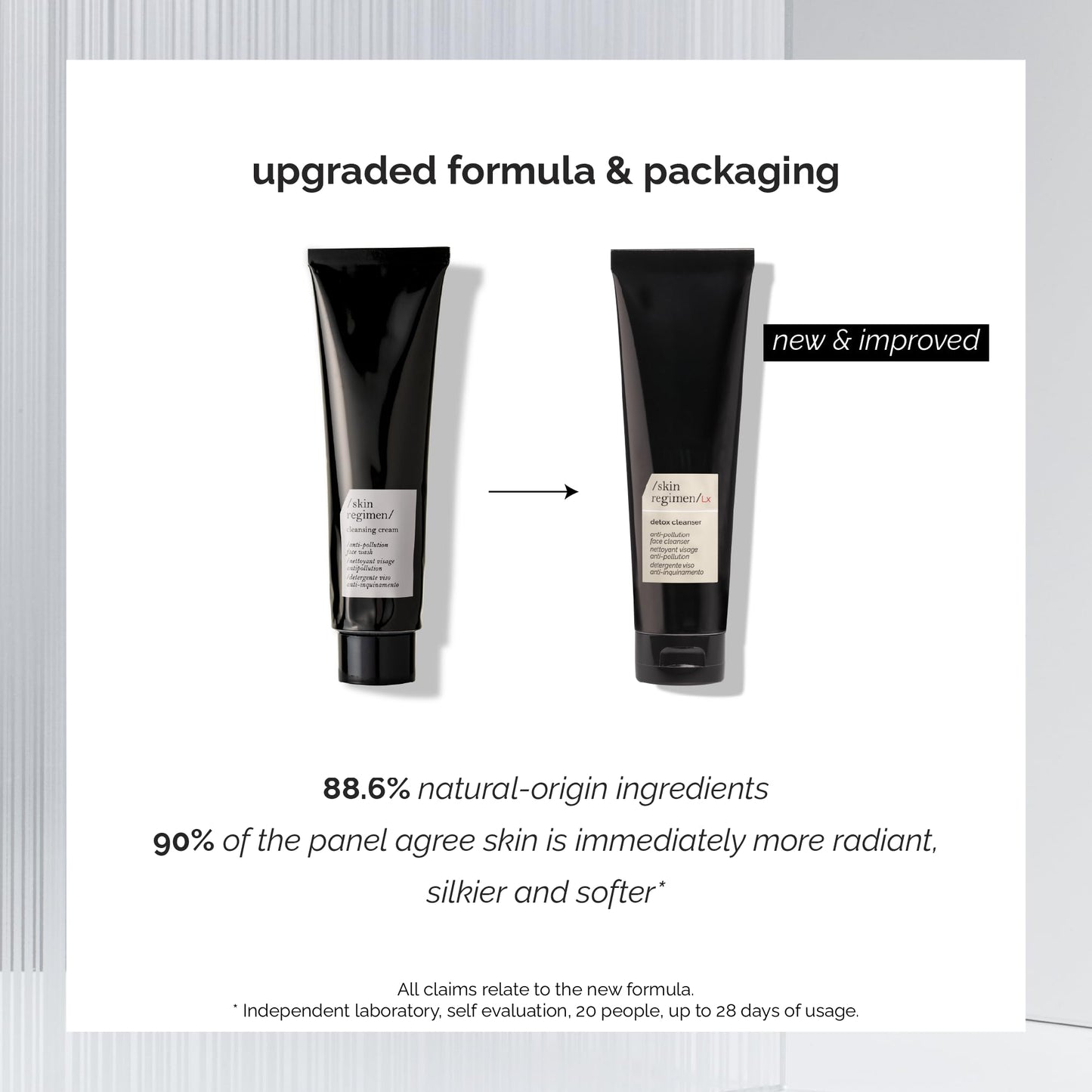 /skin regimen/ LX Detox Cleanser, Anti-pollution Face Cleanser, 150 ml