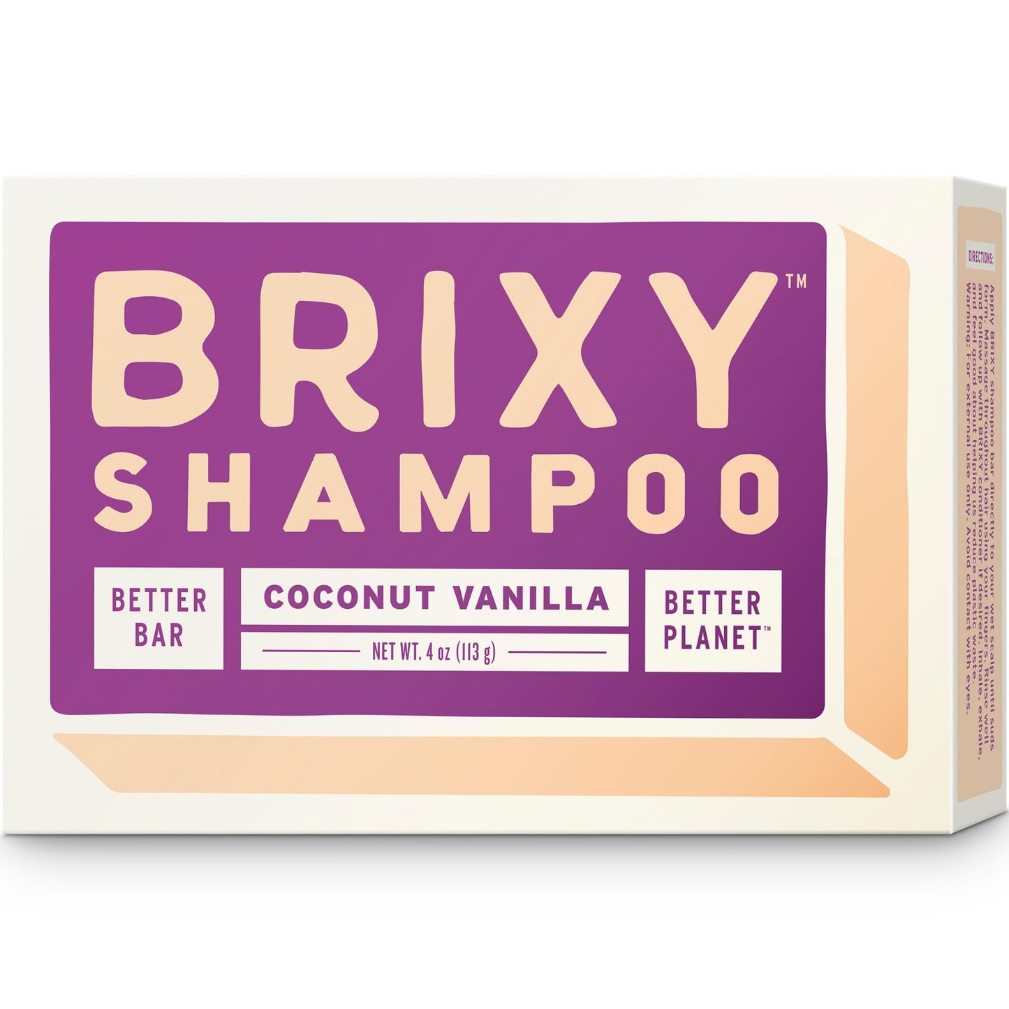 BRIXY Balance Shampoo Bar For Oily Hair | Algae Oil, Castor Oil, & Provitamin B5 | Ceramide & Niacinamide Support The Moisture Barrier | pH Balanced, Color Safe, Vegan, Made In USA