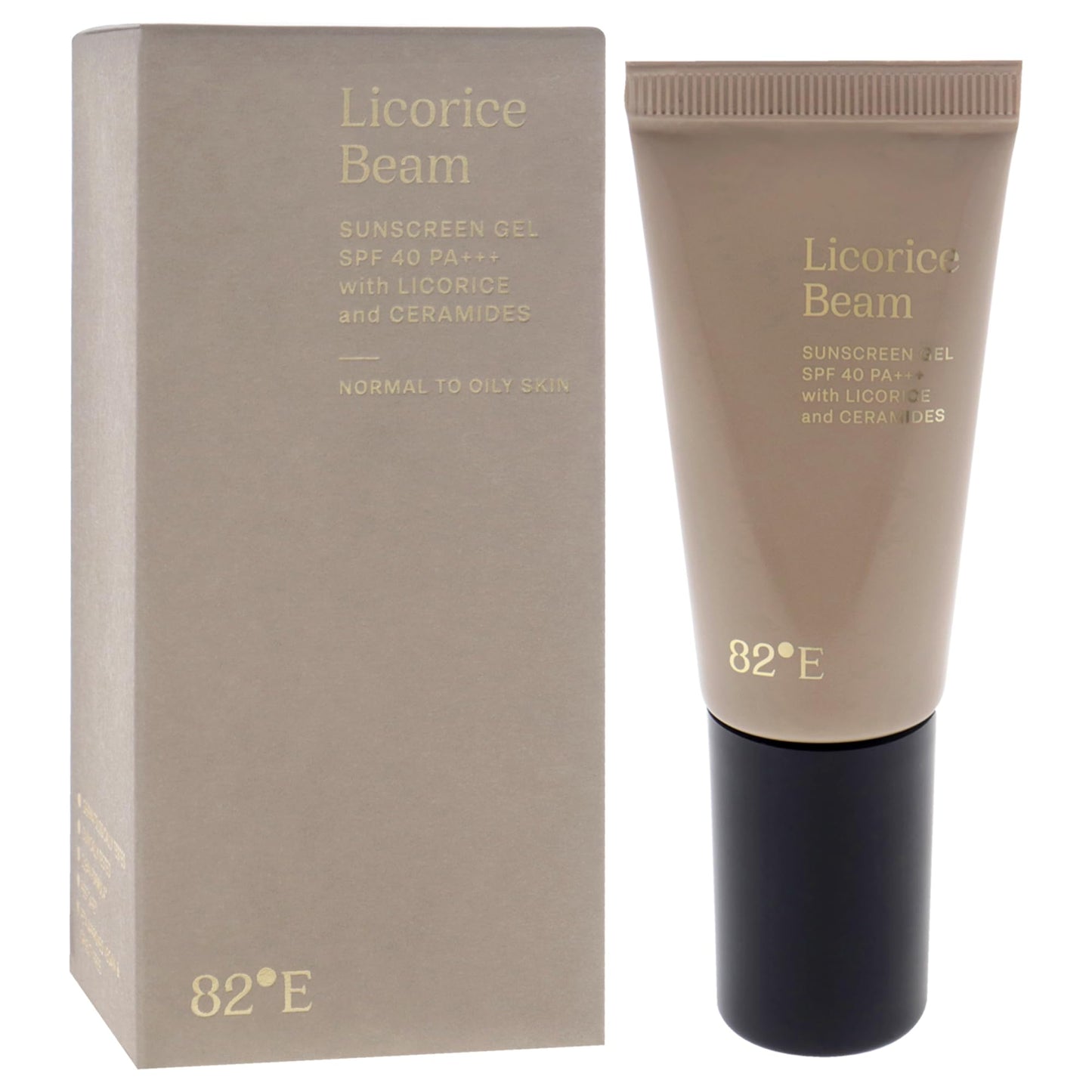 Licorice Beam Sunscreen Gel SPF 40 PA Plus Mini by 82E for Women - 0.5 oz Sunscreen