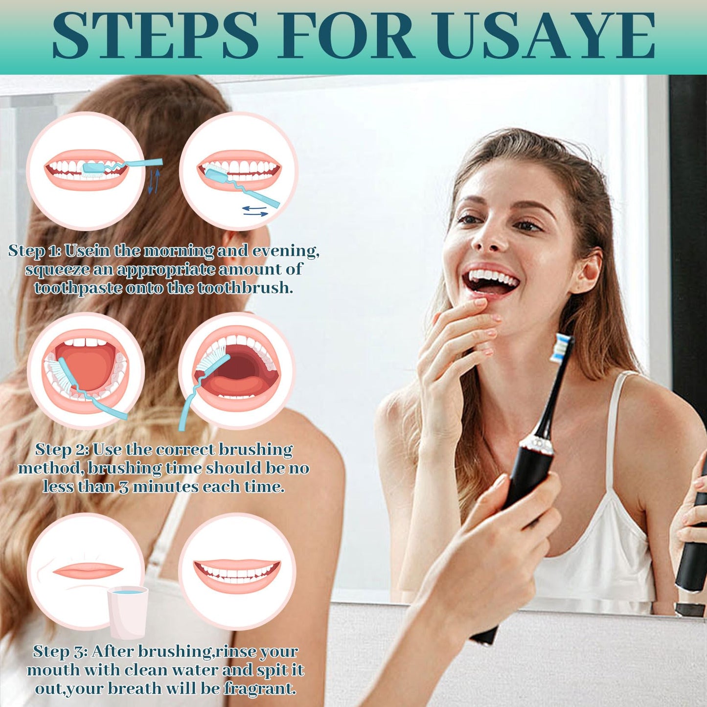 Hydroxyapatite Toothpaste 10% + Niacinamide Whitening Toothpaste - Enamel Repair & Sensitivity Relief, Nano Hydroxyapatite, Fluoride-Free for Gum Care & Fresh Breath, Teeth Whitening