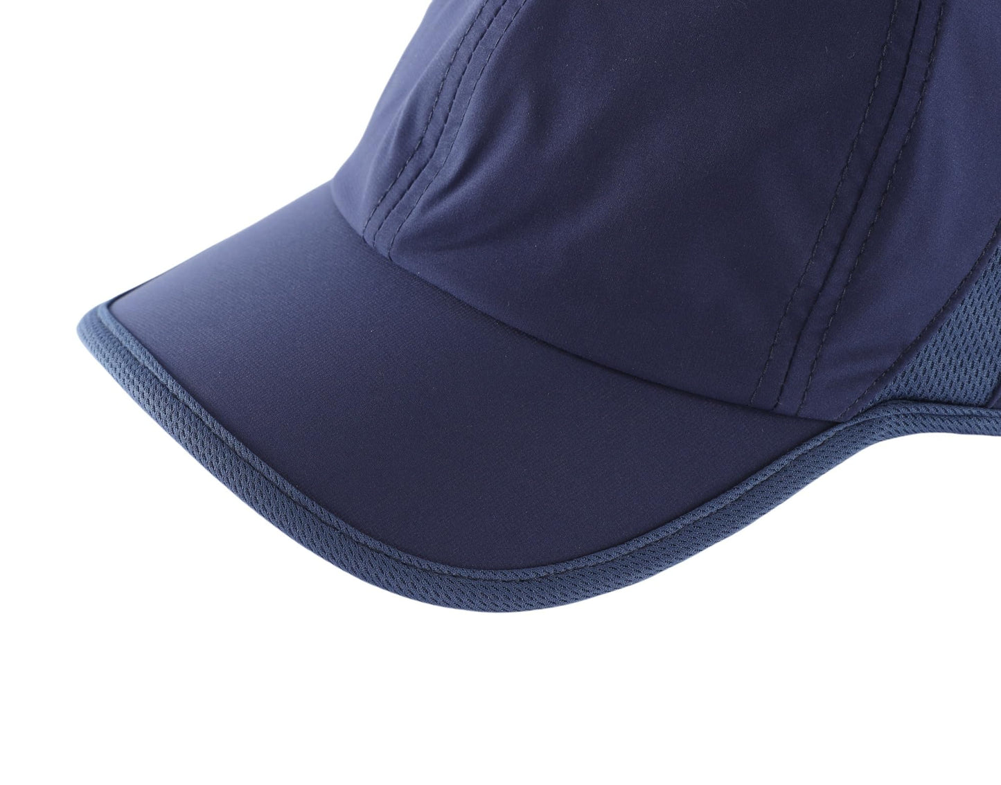 Connectyle Men's Sport Hat Quick Dry UPF 50+ Sun Hat Breathable Lightweight Race Day Performance Running Cap Women Navy Blue