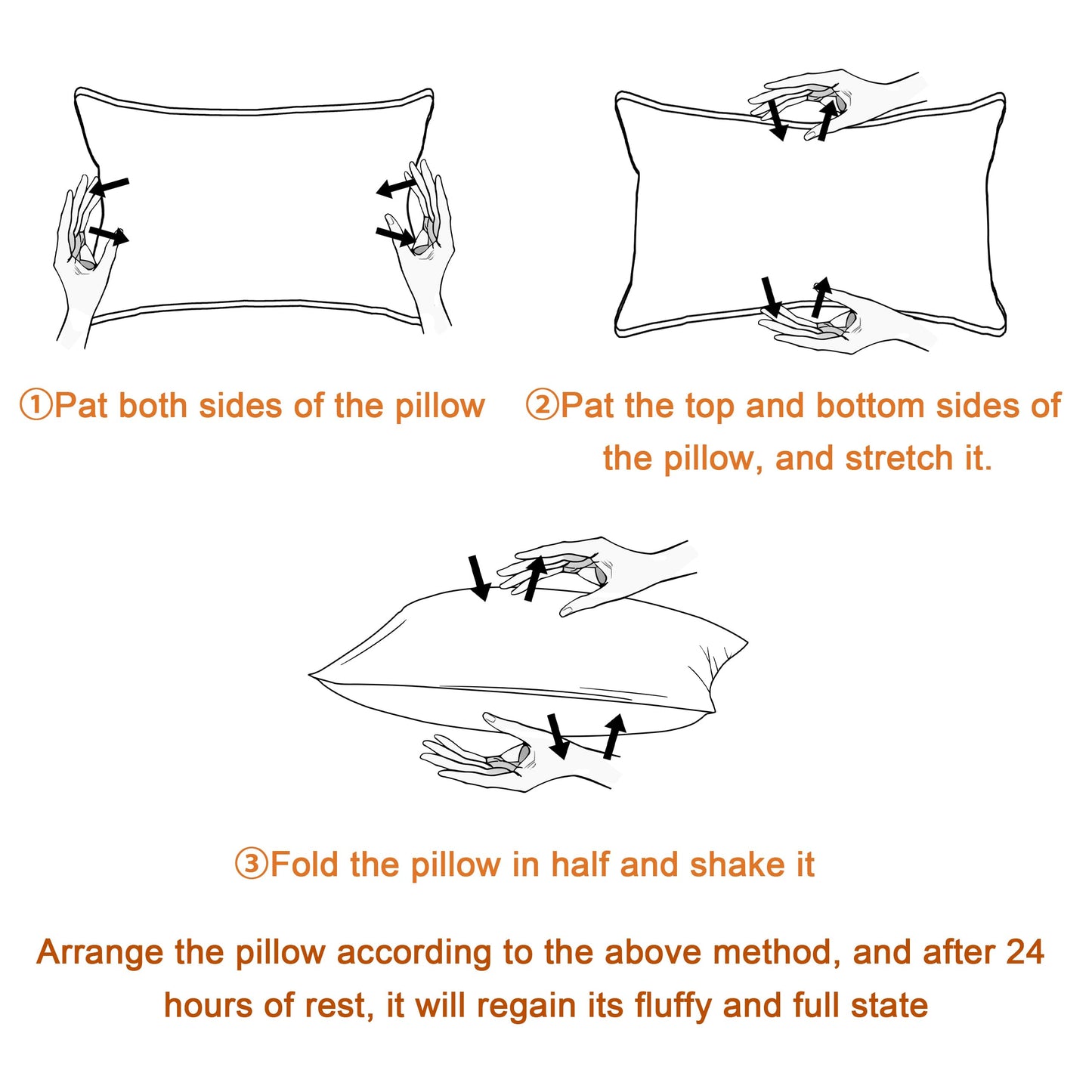 BEDSUM 2 Pack Tiny Pillows, 11"x7" Microfiber Mini Pillows for Travel, Pets, Soft and Machine Washable Small Pillows for Neck, Wrist, and Knee Comfort, White