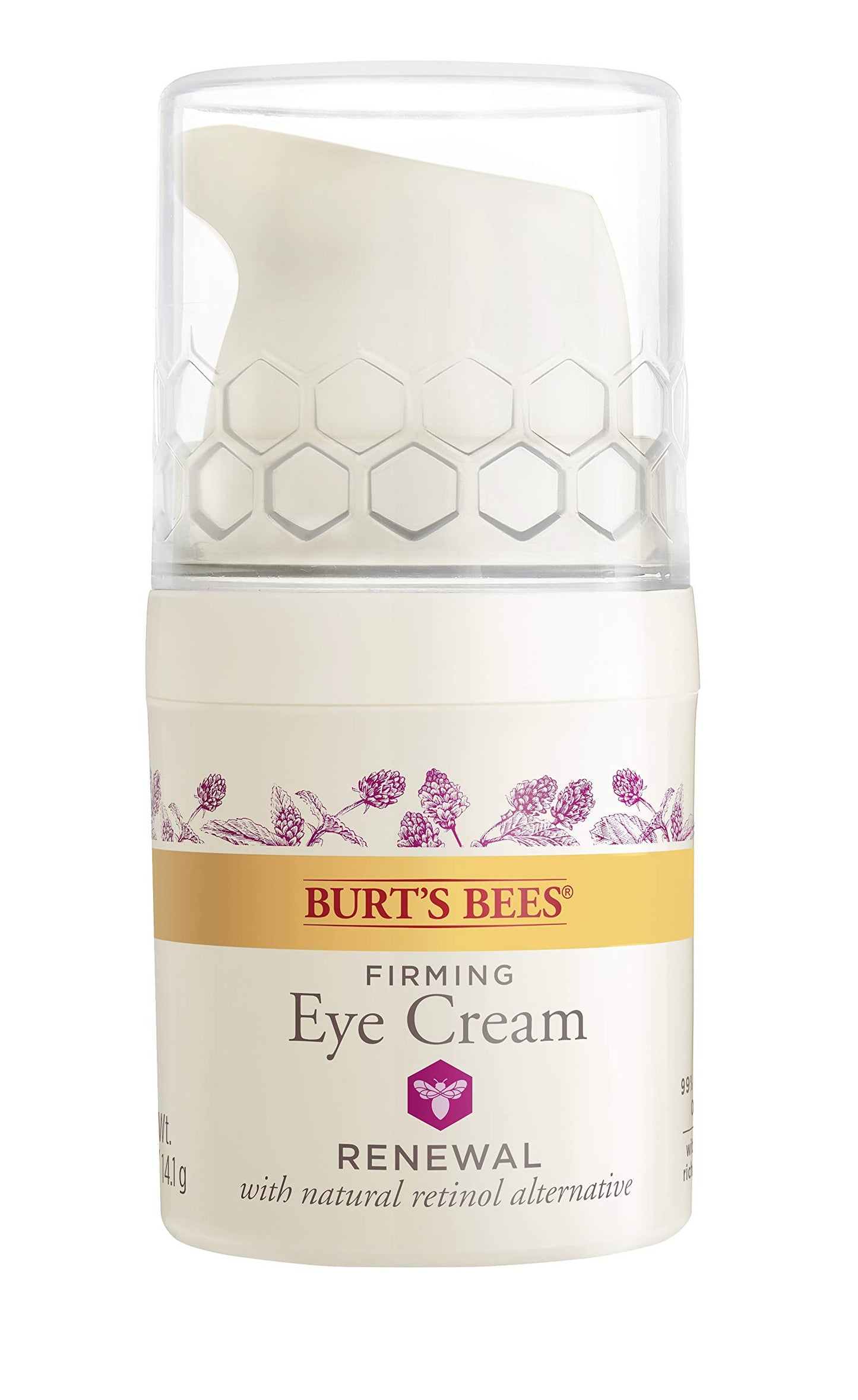 Burt's Bees Renewal Smoothing Eye Cream, Firming Eye Cream, 0.58 Ounce