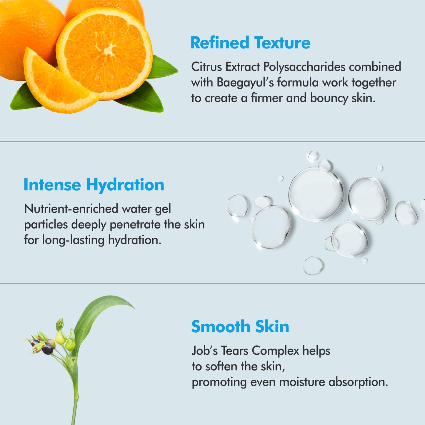 Baegayul Moisture Balancing Face Toner - Korean Skincare for Sensitive Skin, Hydrating & Soothing with Exfoliating PHA and Hyaluronic Acid, Botanical, Sulfate-Free, Low pH Daily Toner (10.14fl oz)