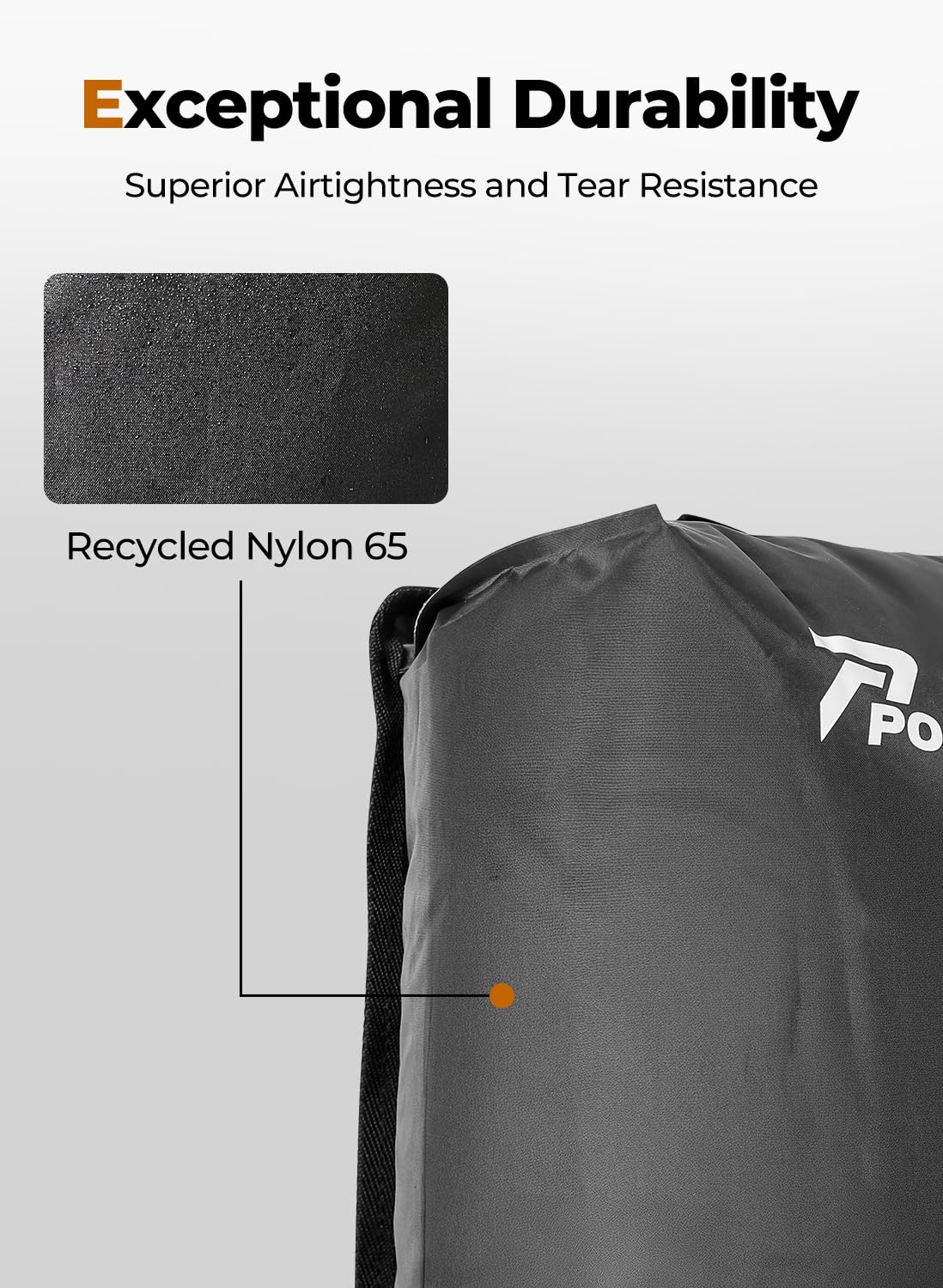 POIXM Reusable Vacuum Bags for Travel, IP67 Waterproof Space Saver Bag for Travel Suitcases and Backpack